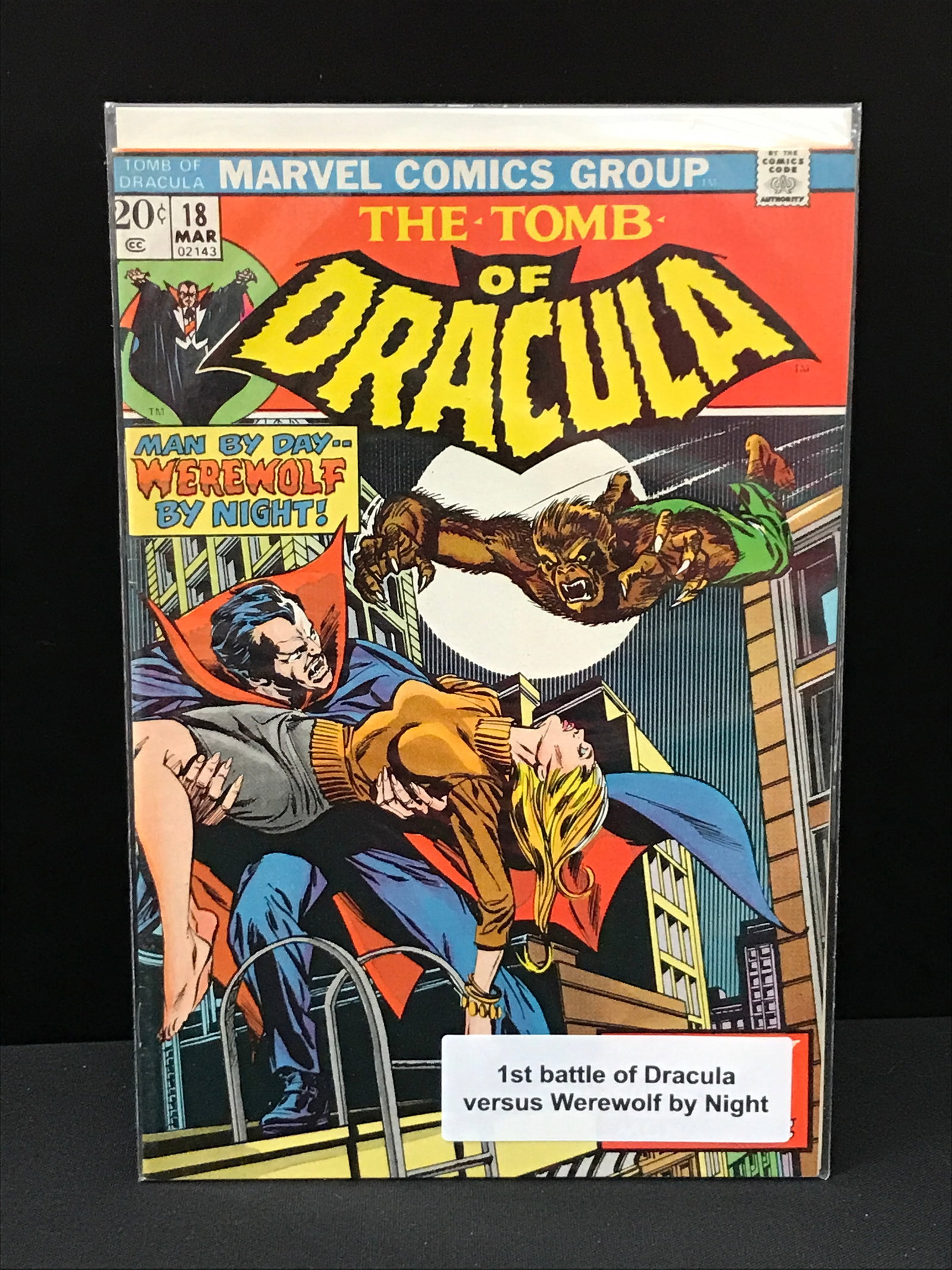 MARVEL COMICS NO.18 THE TOMB OF DRACULA: Prices are in Canadian dollars