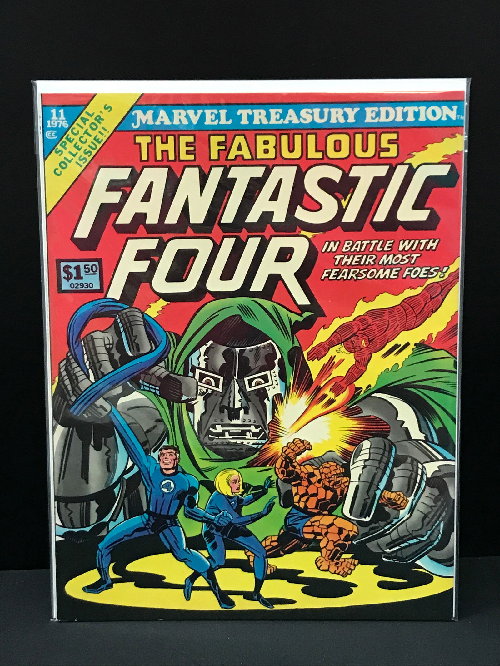 OVERSIZED MARVEL COMICS NO.11 THE FABULOUS FANTASTIC FOUR TREASURY EDITION (1 of 1)