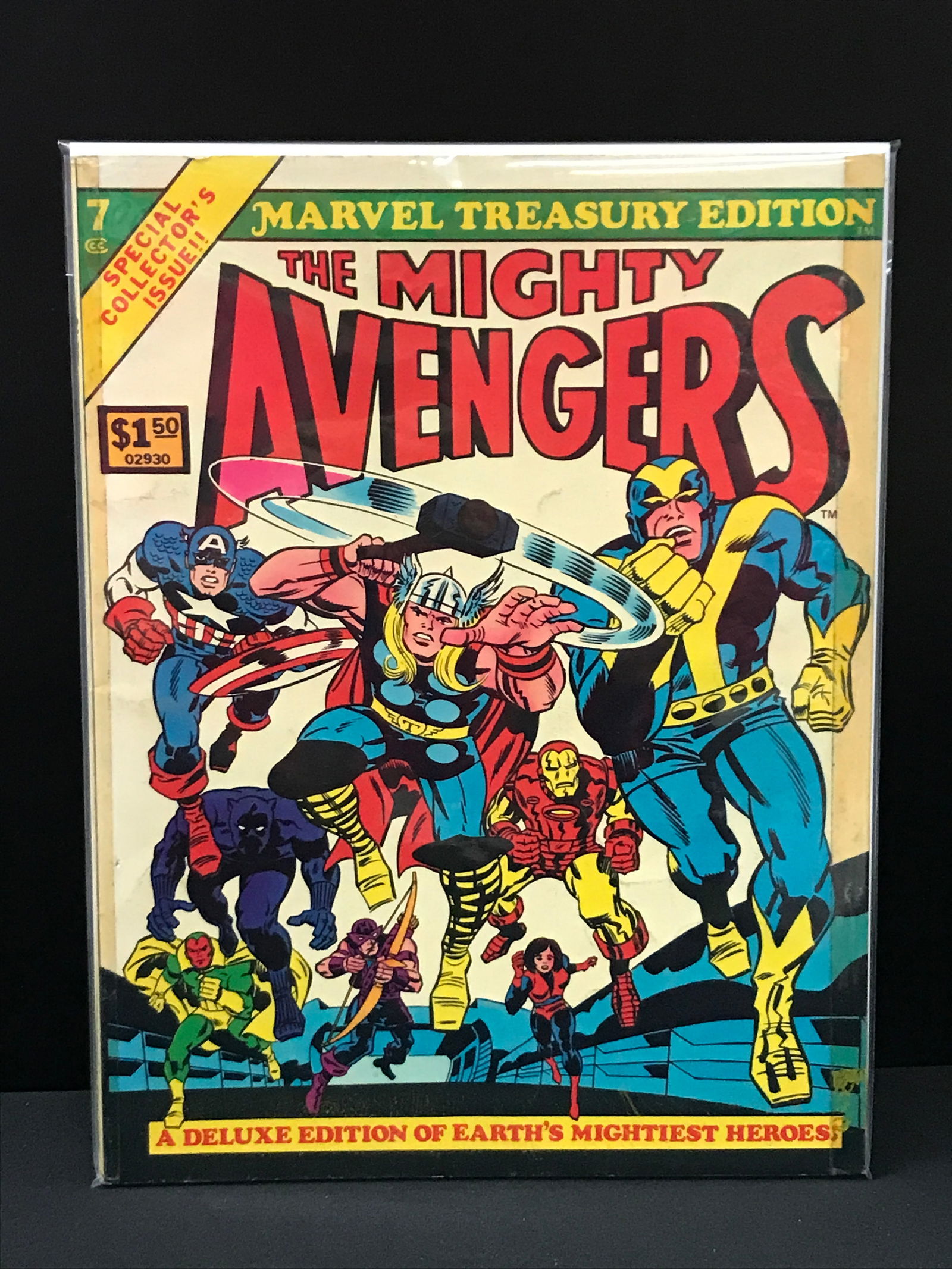 OVERSIZED MARVEL COMICS NO.7 THE MIGHTY AVENGERS TREASURY EDITION (1 of 1)