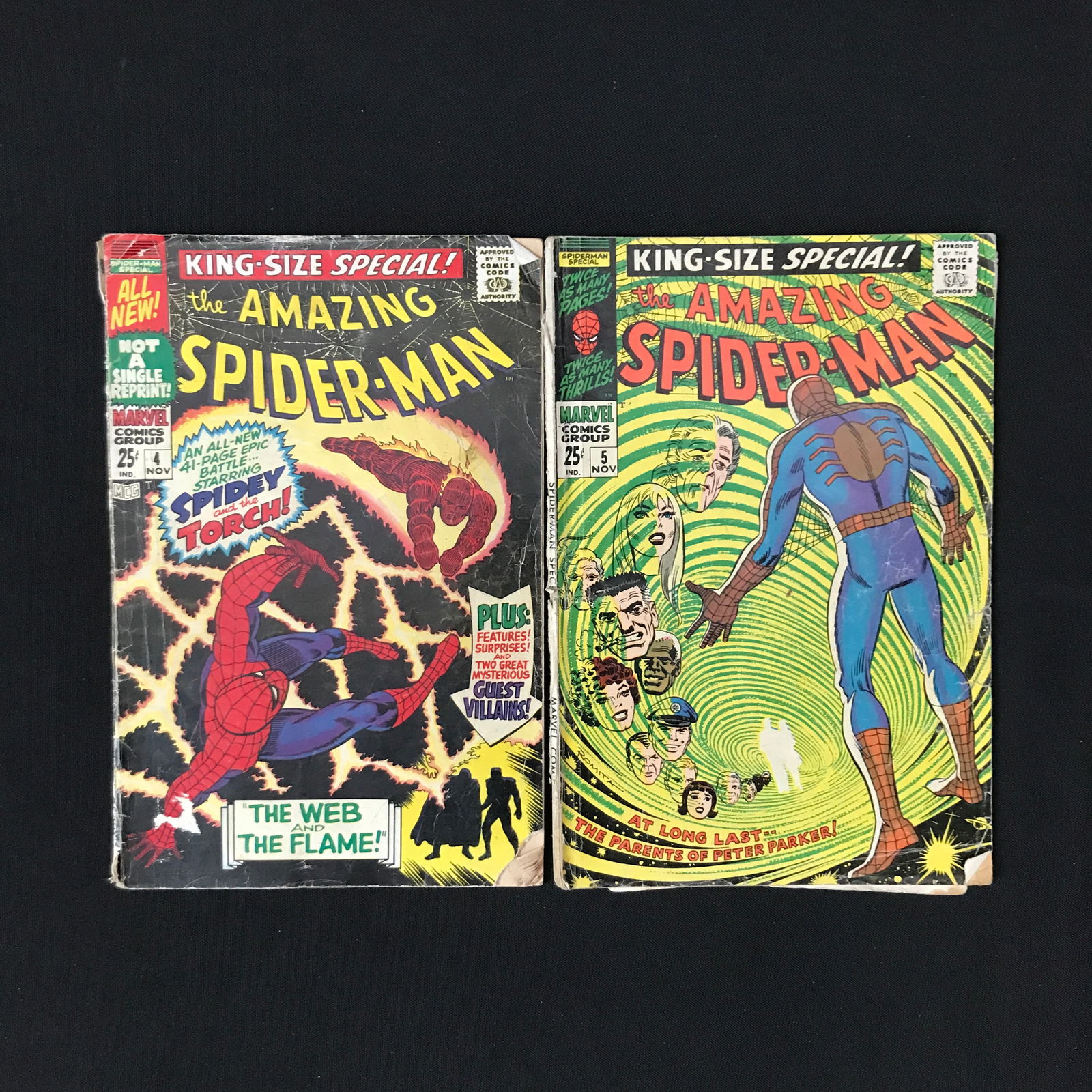 LOT OF 2 SPIDERMAN COMICS (MARVEL COMICS) (1 of 1)