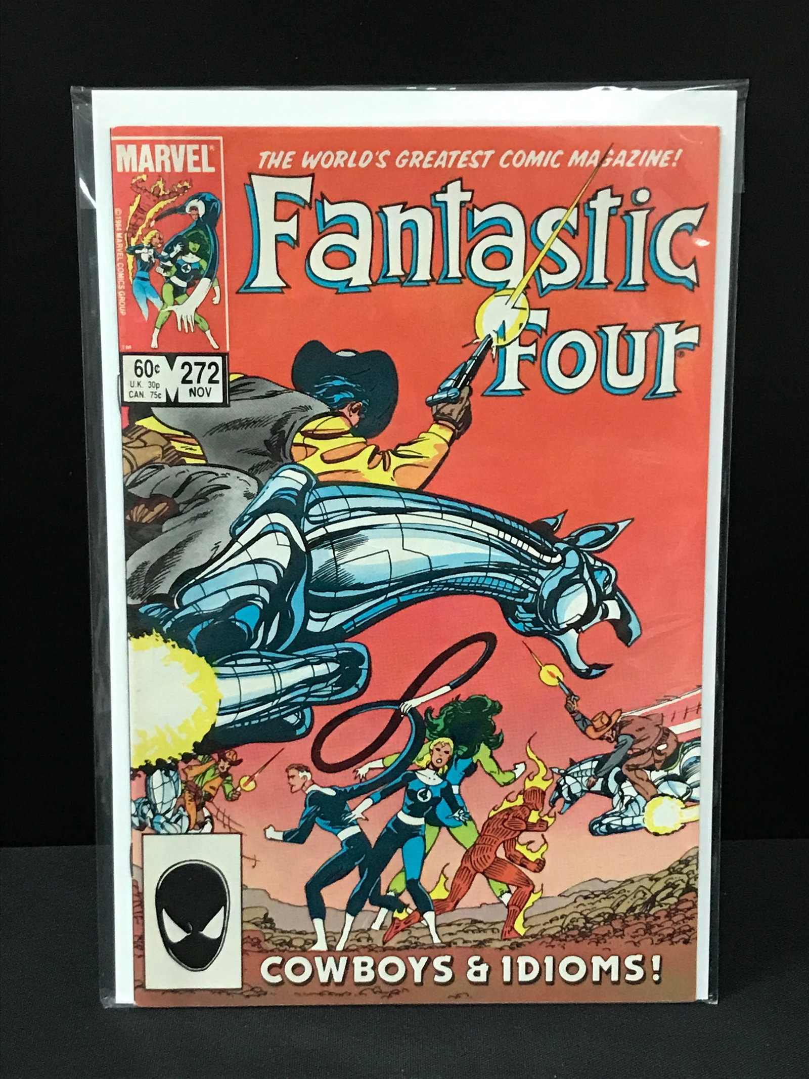MARVEL COMICS NO.272 FANTASTIC FOUR: Prices are in Canadian dollars