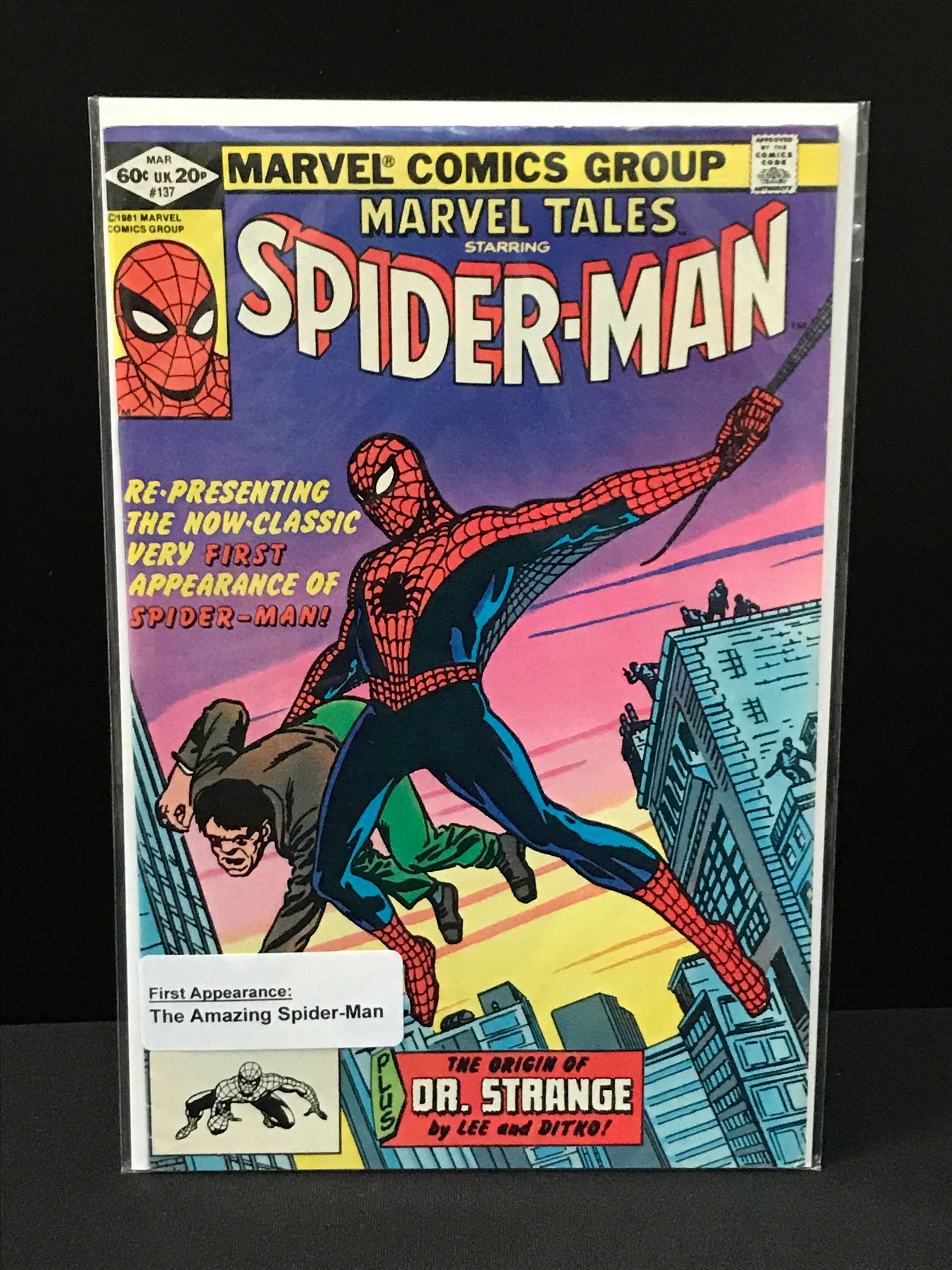 MARVEL COMICS NO.137 MARVEL TALES STARRING SPIDERMAN (1 of 1)