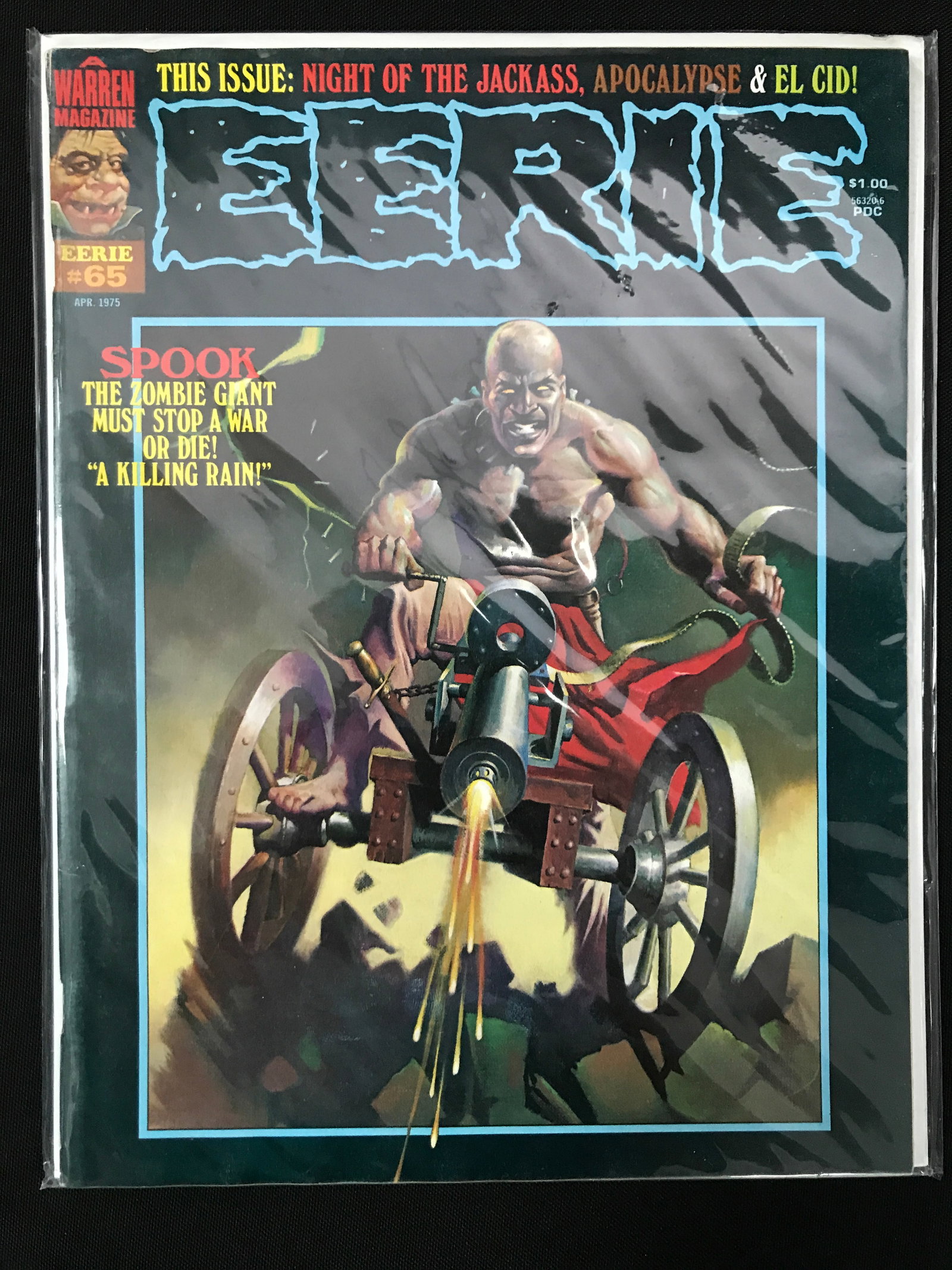 A WARREN MAGAZINE NO.65 EERIE: Prices are in Canadian dollars