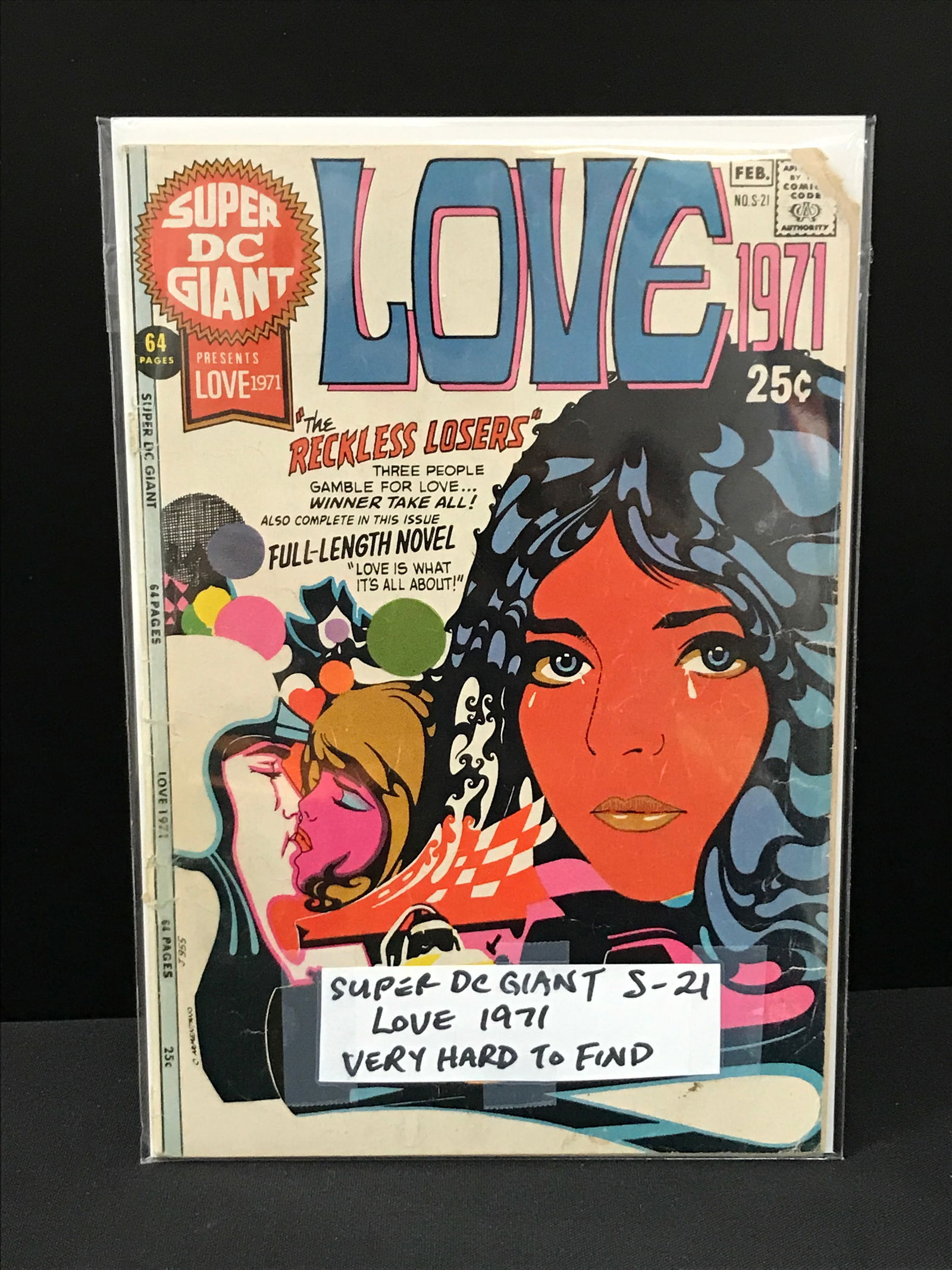 DC SUPER GIANT NO.S-21 LOVE 1971 (1 of 1)
