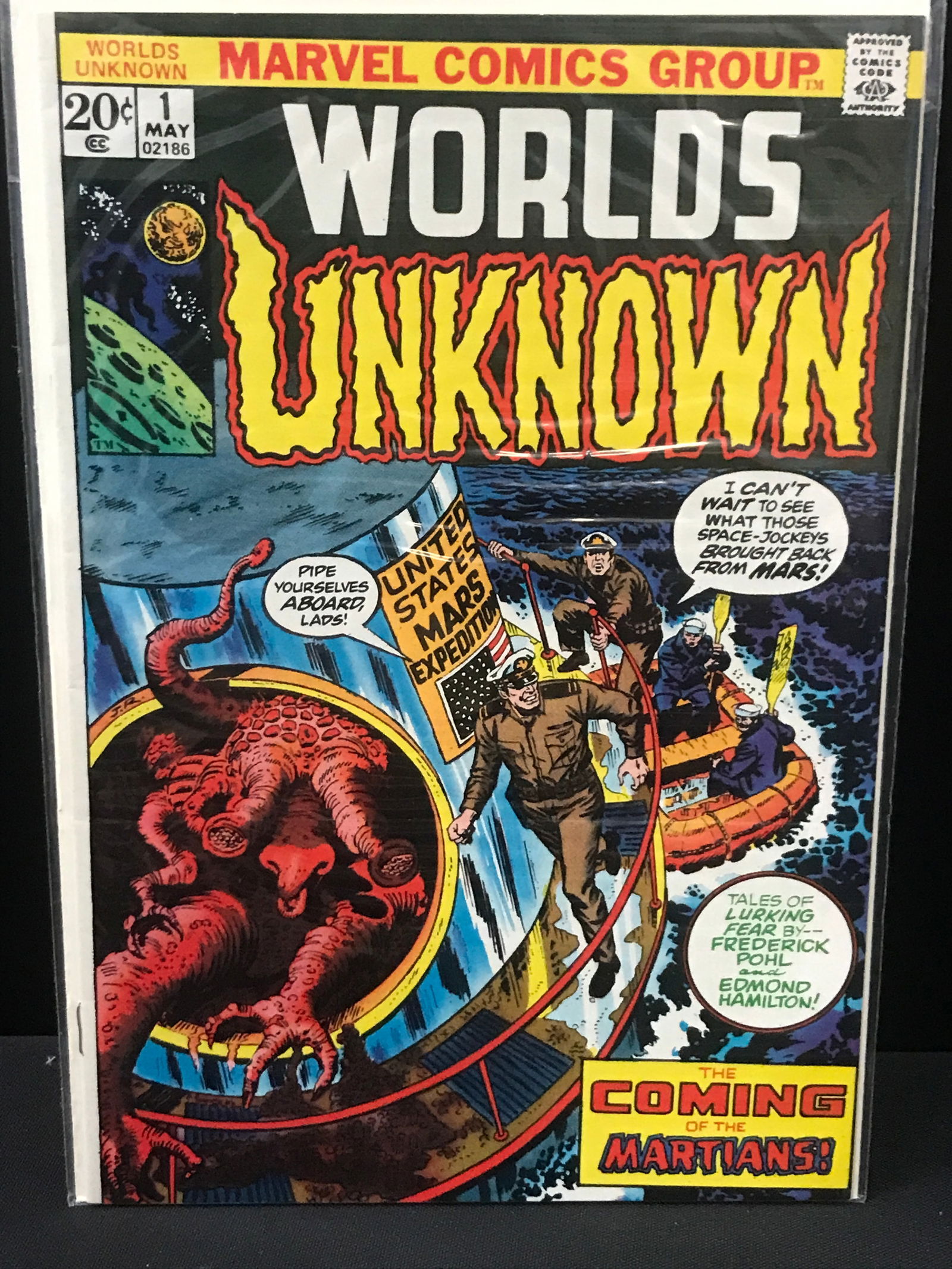 MARVEL COMICS NO.1 WORLDS UNKNOWN (1 of 1)