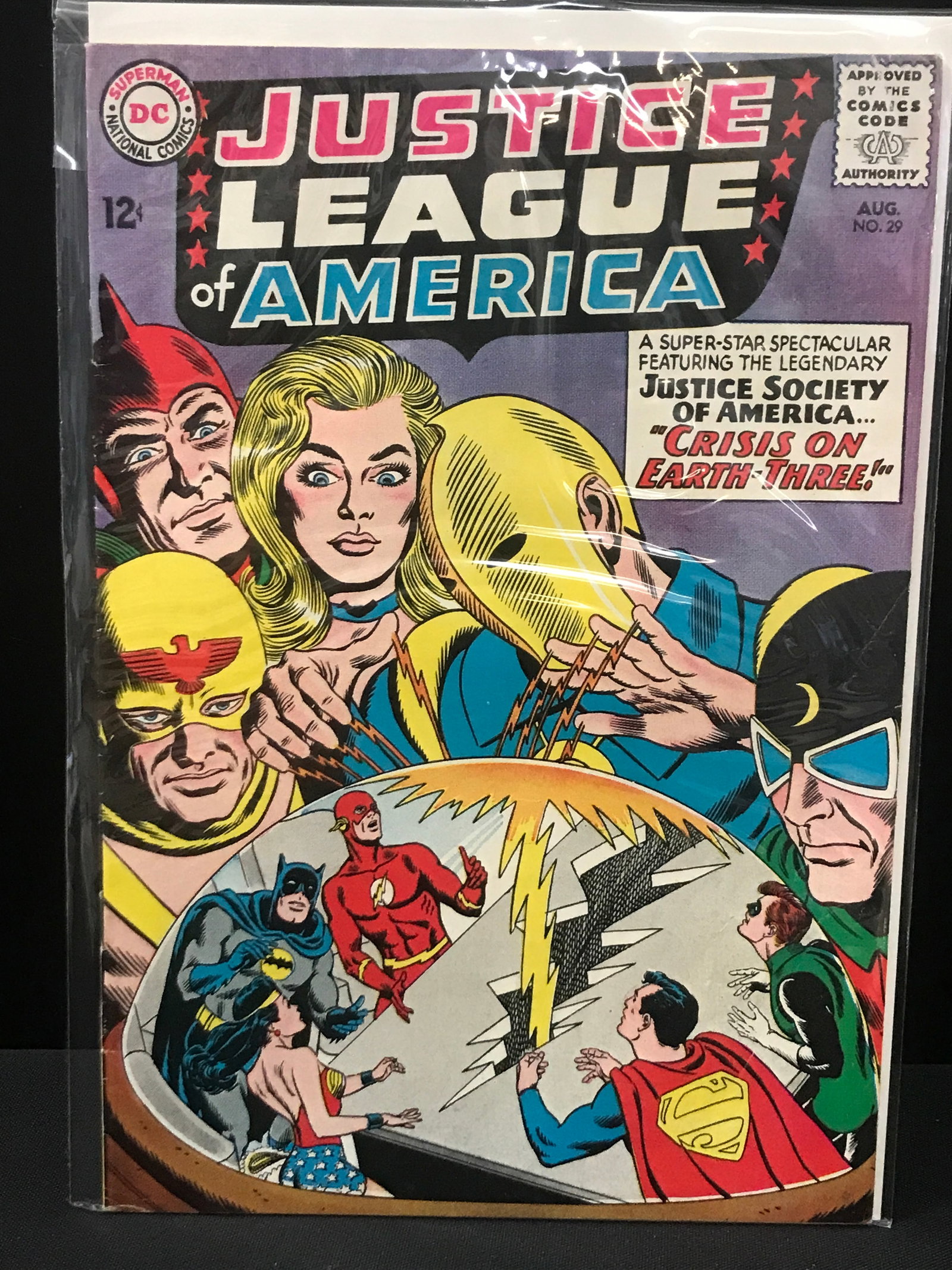 DC COMICS NO.29 JUSTICE LEAGUE OF AMERICA: Prices are in Canadian dollars