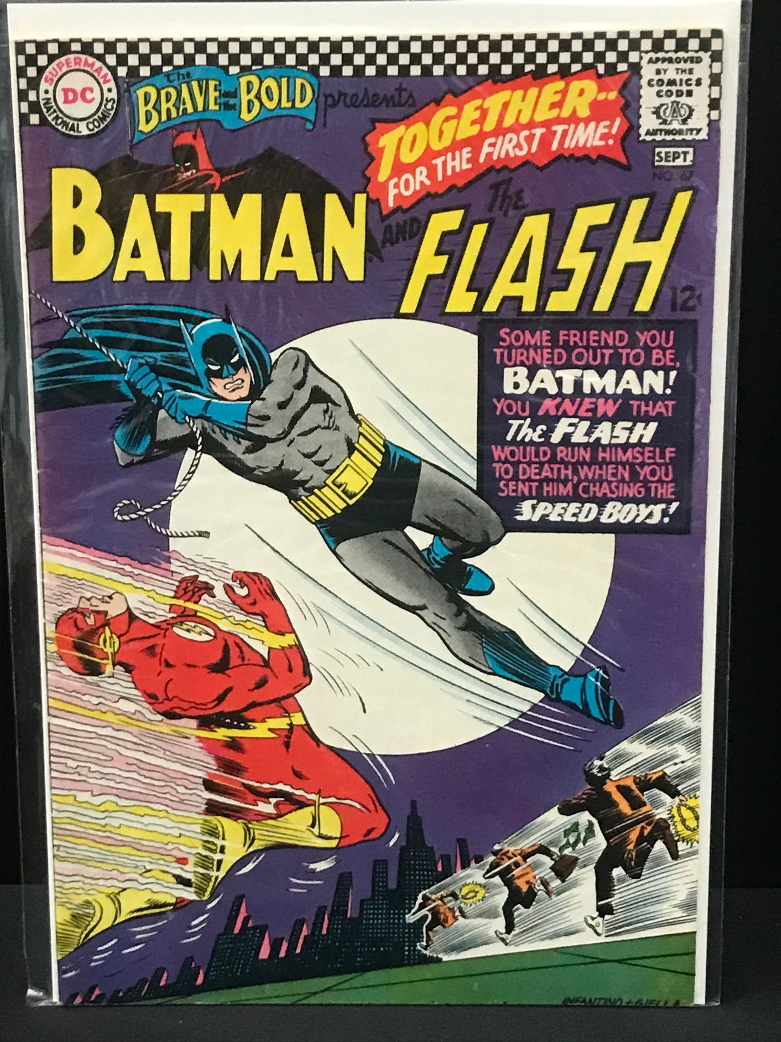 DC COMICS NO.67 BATMAN AND THE FLASH (1 of 1)