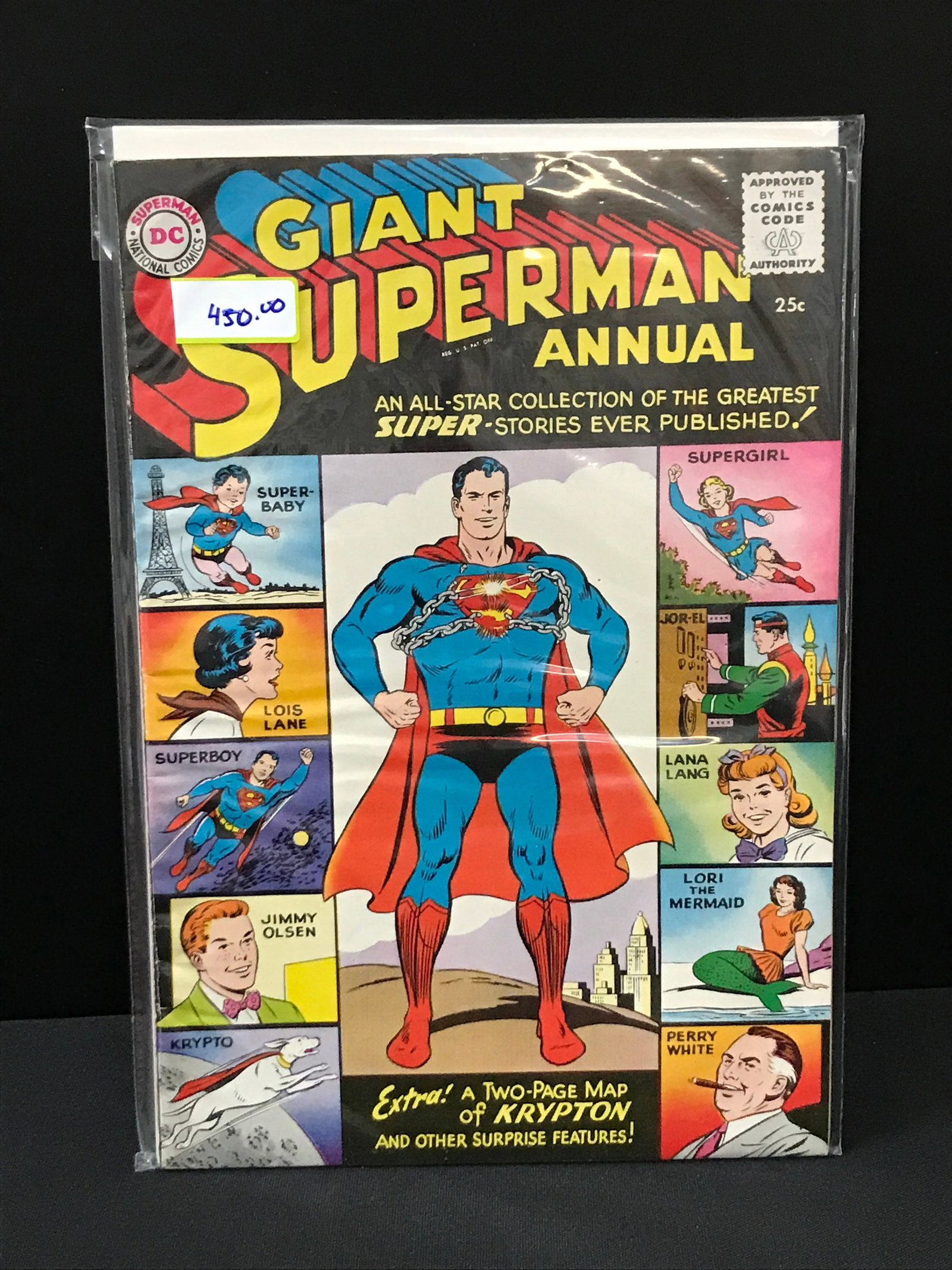 DC COMICS GIANT SUPERMAN ANNUAL NO.1 (1 of 1)