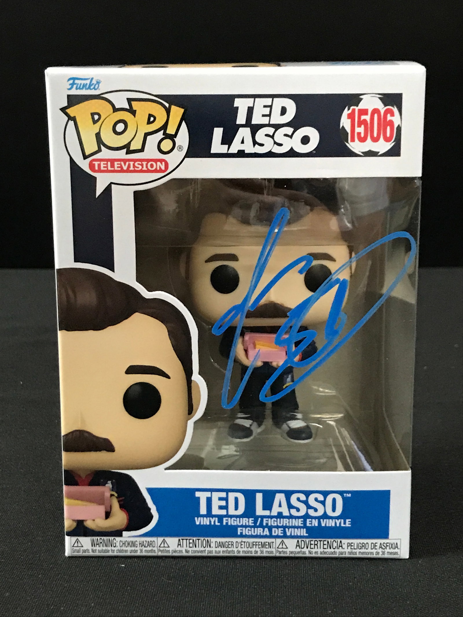 JASON SUDEKIS SIGNED TED LASSO SIGNED FUNKO POP - KB COA (1 of 2)