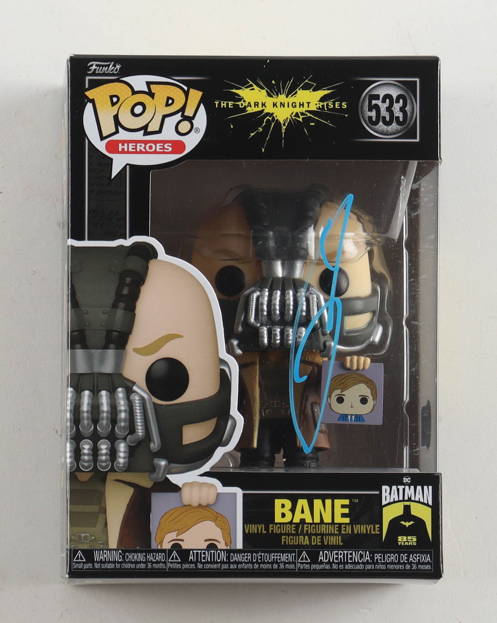 TOM HARDY SIGNED FUNKO POP! BECKETT COA (1 of 2)