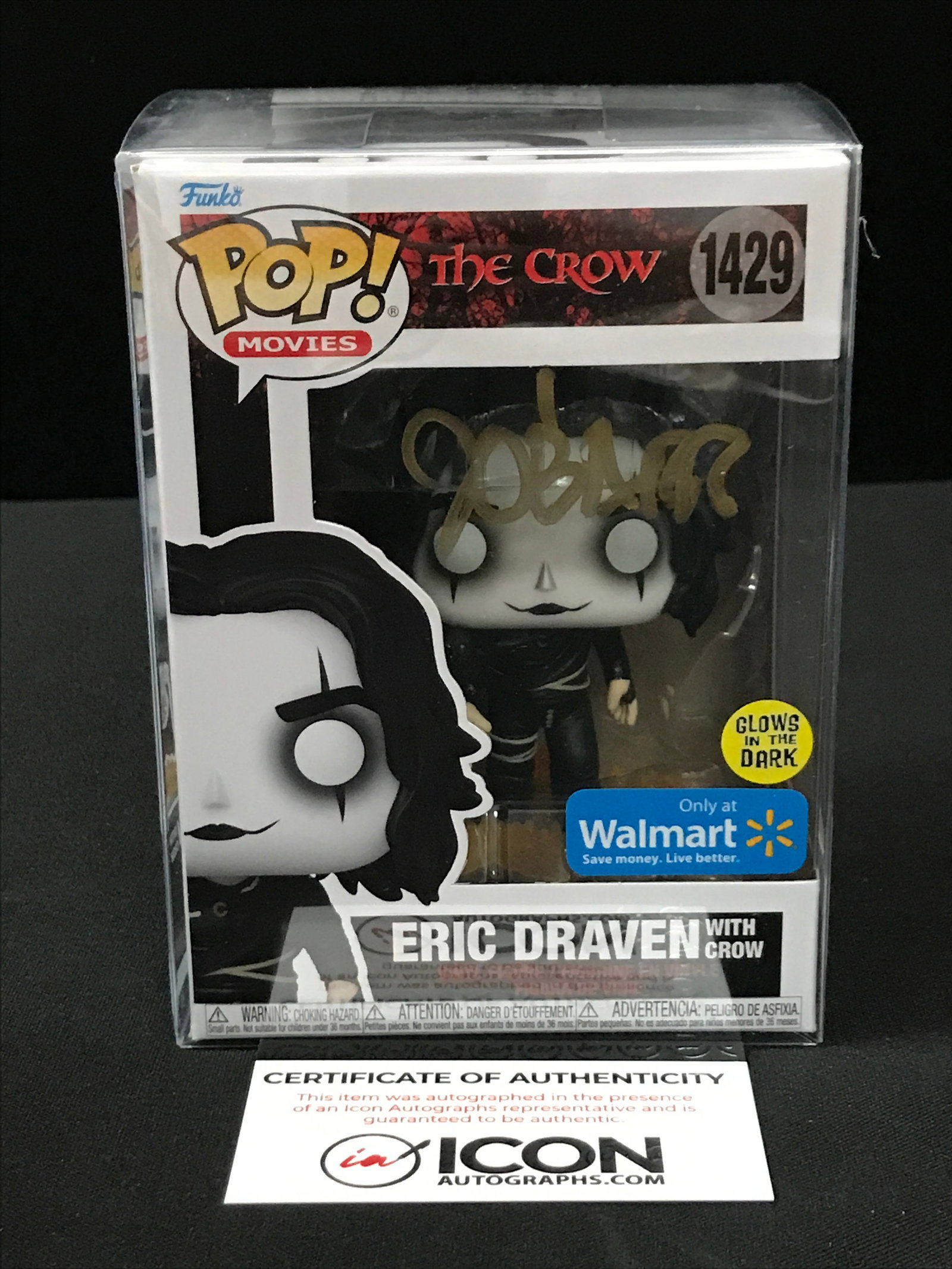 JAMES OBARR SIGNED THE CROW FUNKO POP (ICON COA): Prices are in Canadian dollars