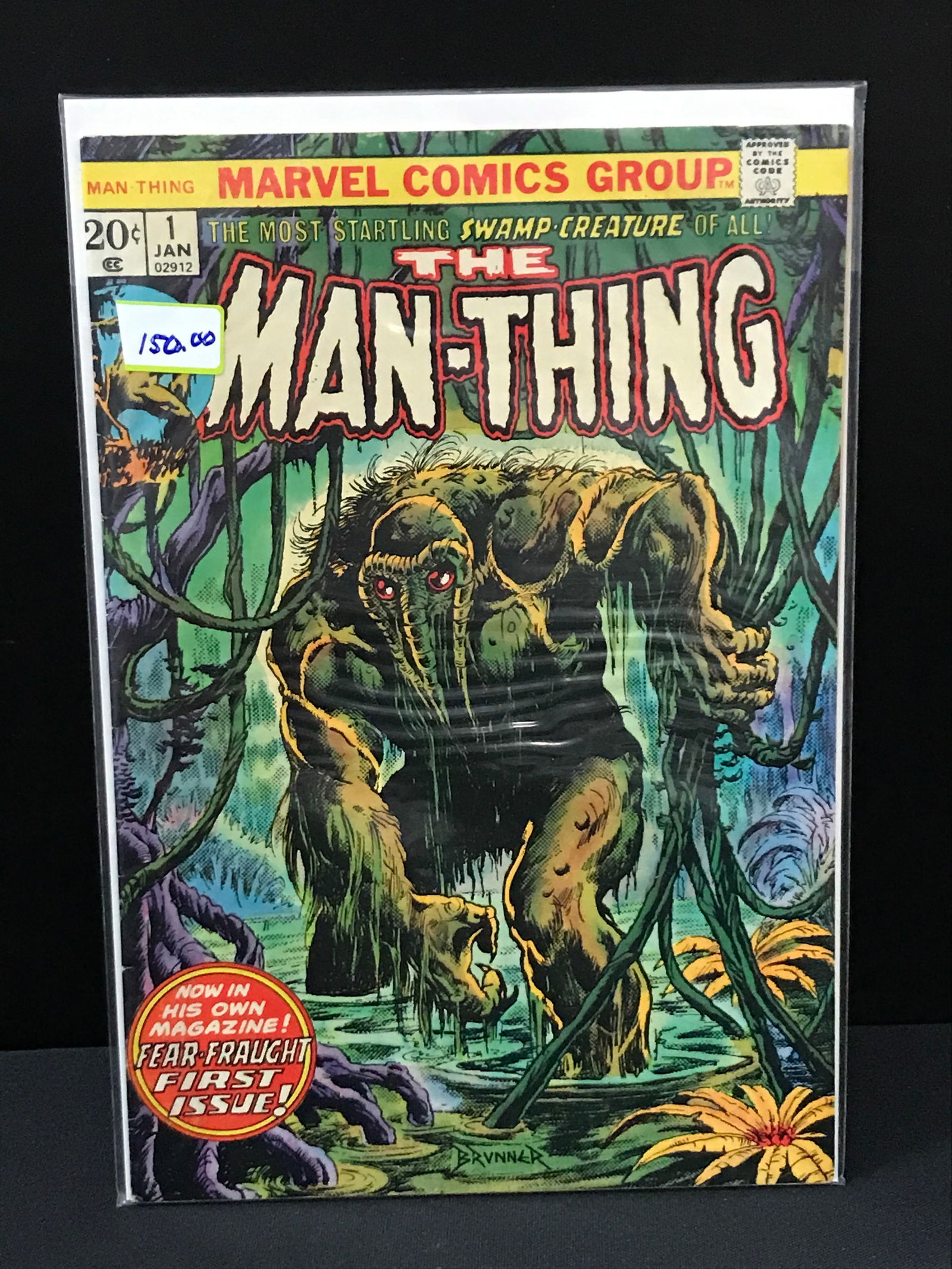 MARVEL COMICS NO.1 THE MAN-THING (1 of 1)