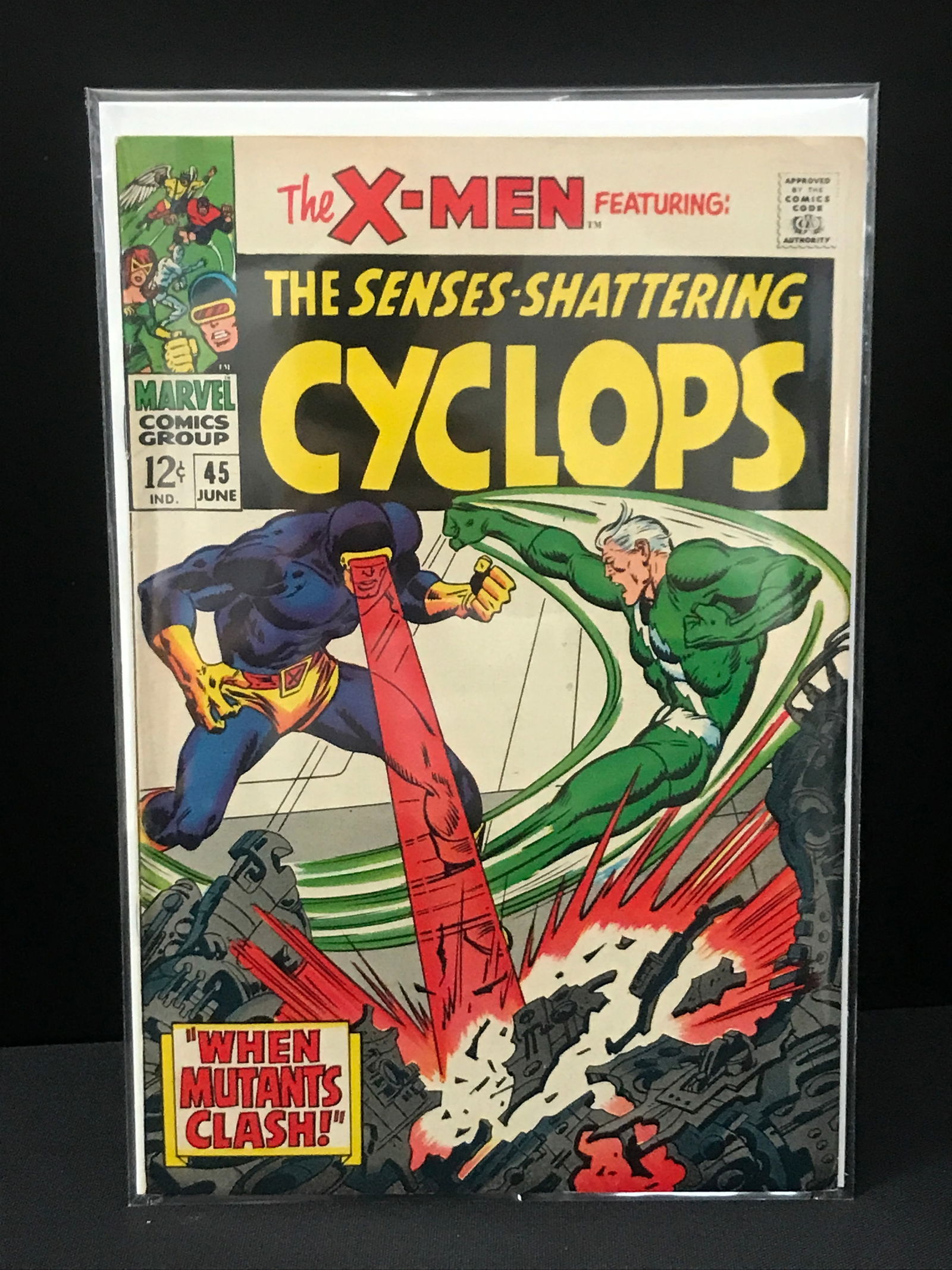 MARVEL COMICS NO.45 X-MEN FEATURING CYCLOPS (1 of 1)
