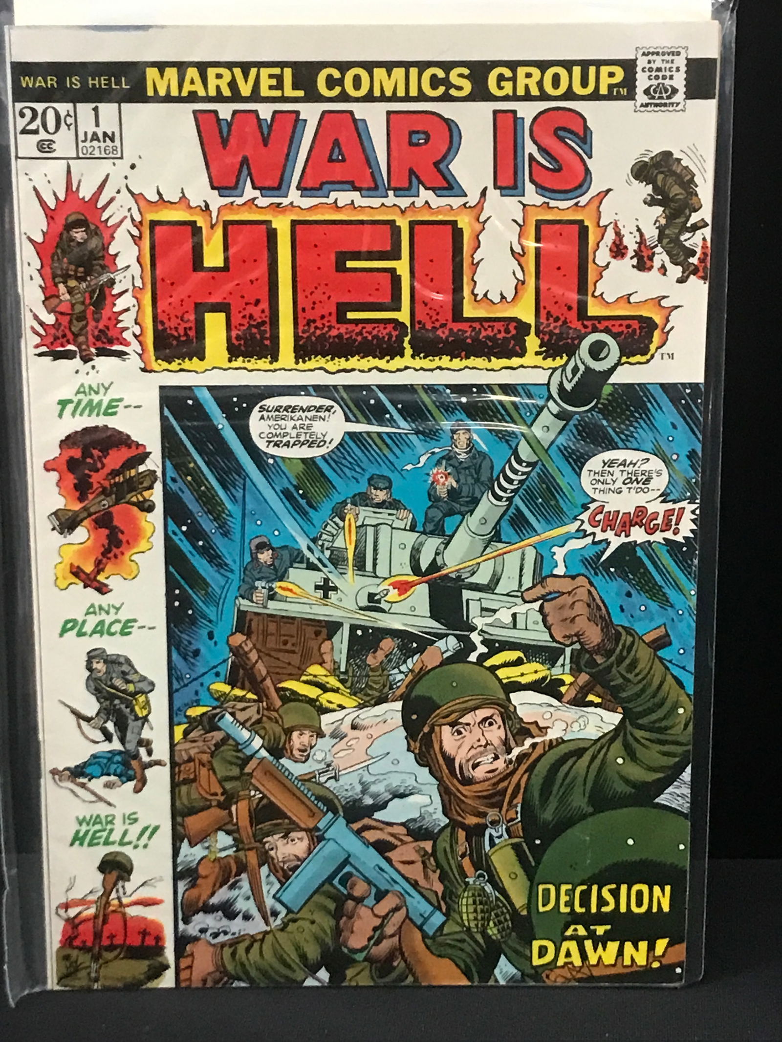 MARVEL COMICS NO.1 WAR IS HELL (1 of 1)
