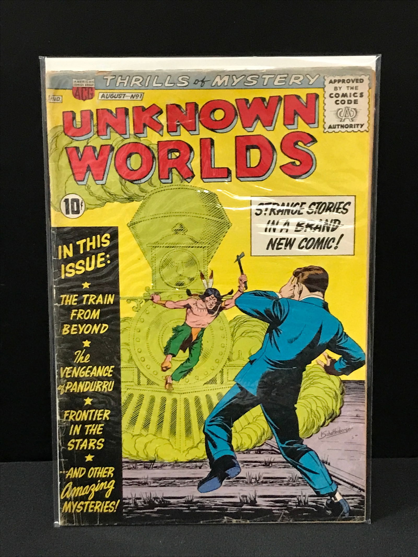ACG COMICS NO.1 UNKNOWN WORLDS (1 of 1)