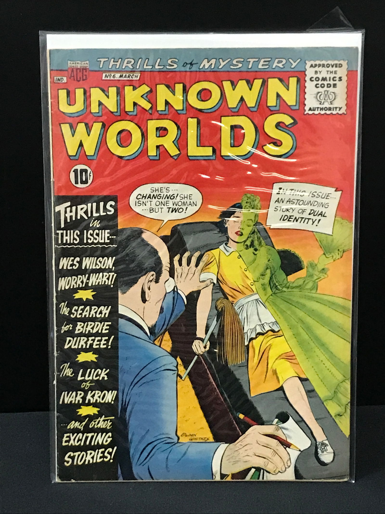 ACG COMICS NO.6 UNKNOWN WORLDS (1 of 1)