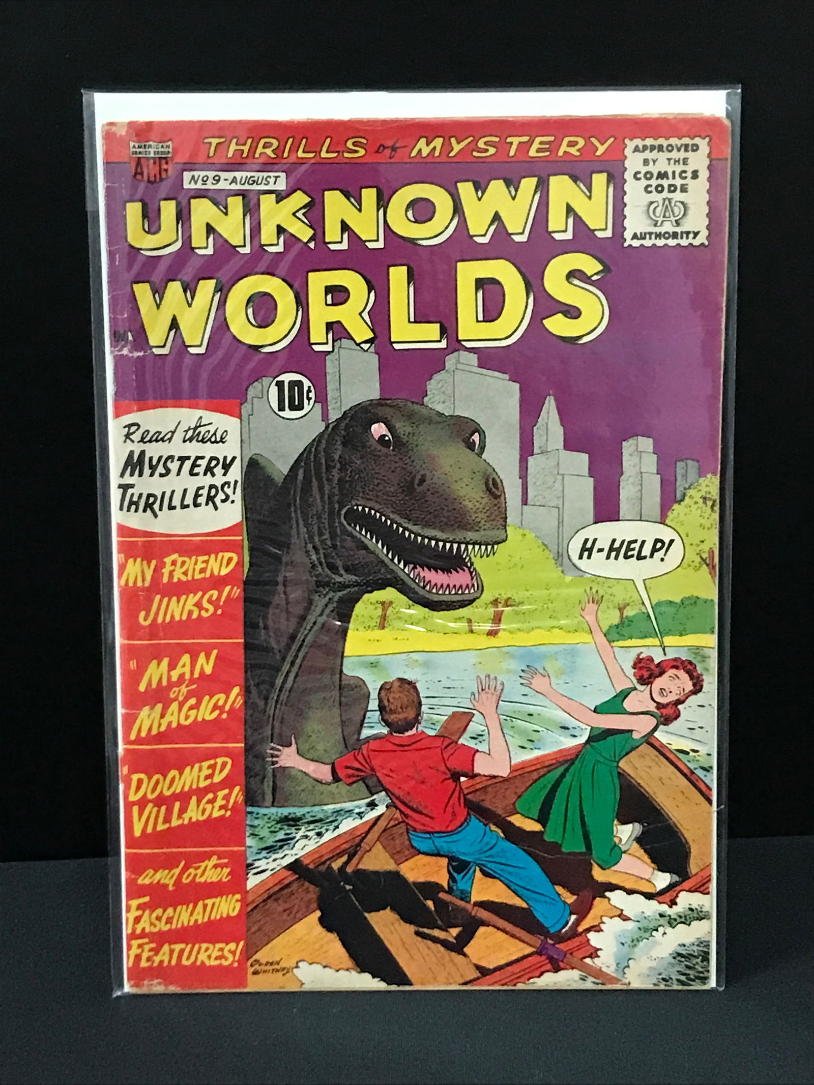 ACG COMICS NO.9 UNKNOWN WORLDS (1 of 1)