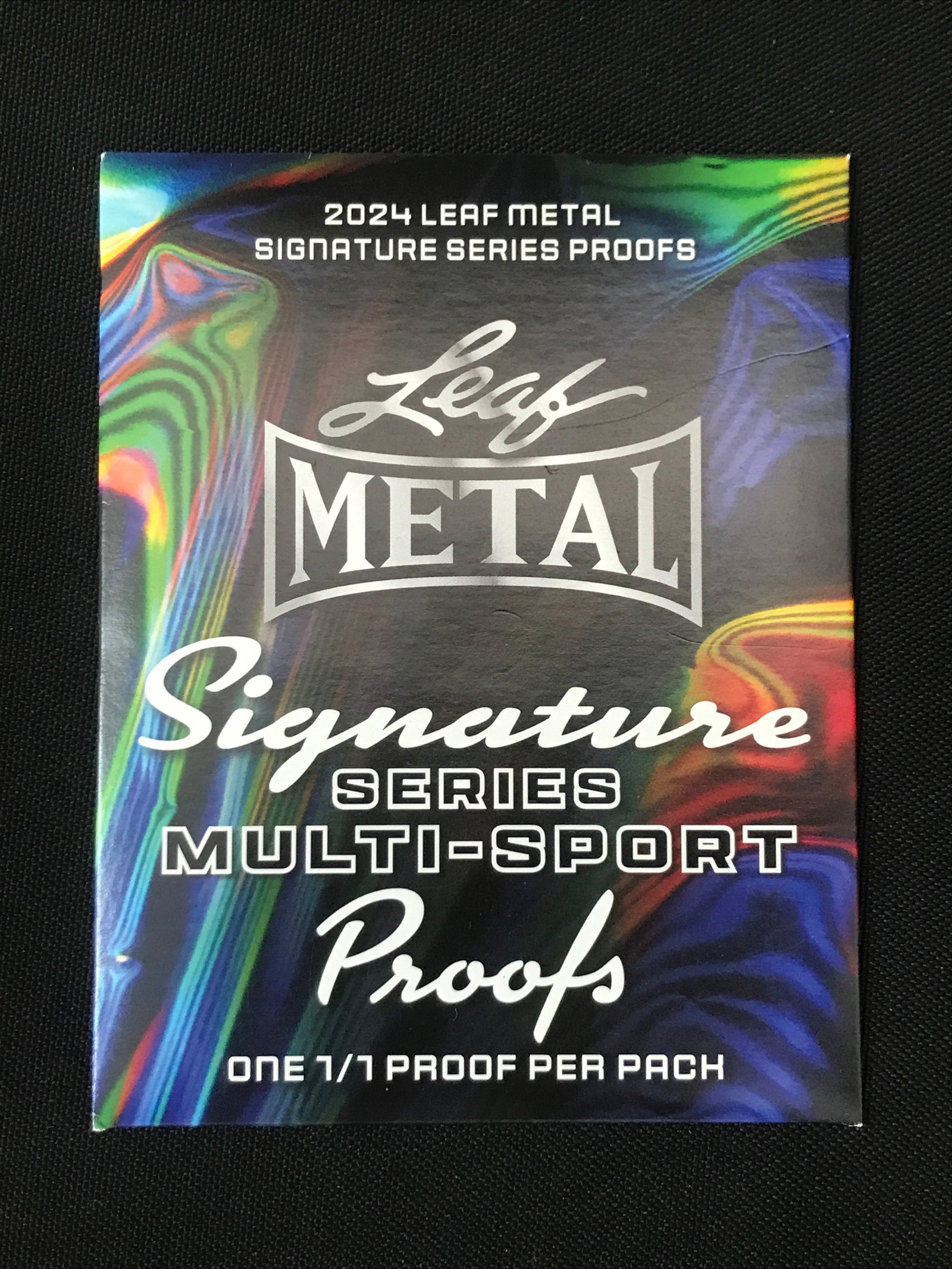 SEALED LEAF METAL SIGNATURE SERIES - CONTAINS 1/1 CARD: Prices are in Canadian dollars