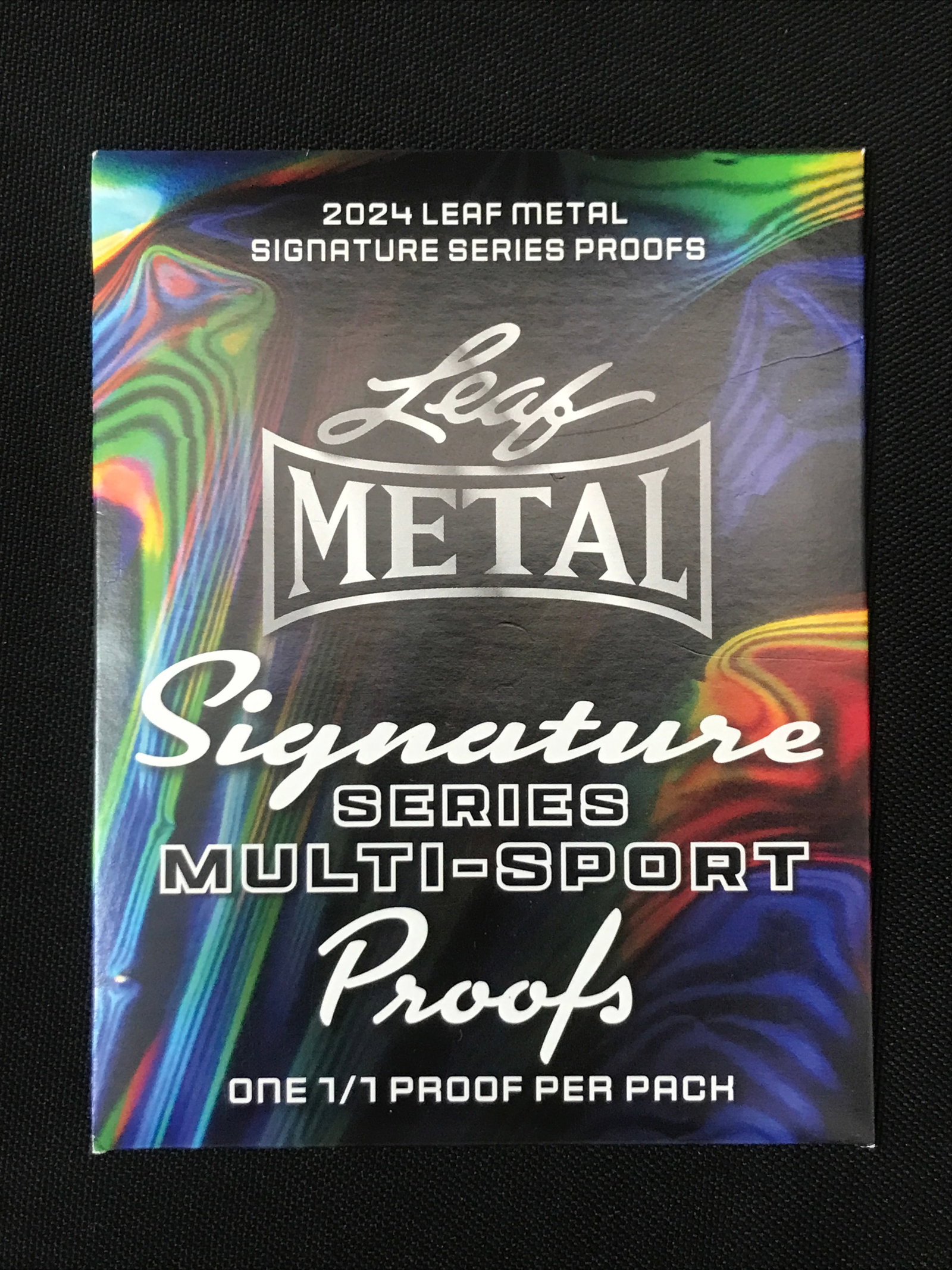 SEALED LEAF METAL SIGNATURE SERIES - CONTAINS 1/1 CARD: Prices are in Canadian dollars