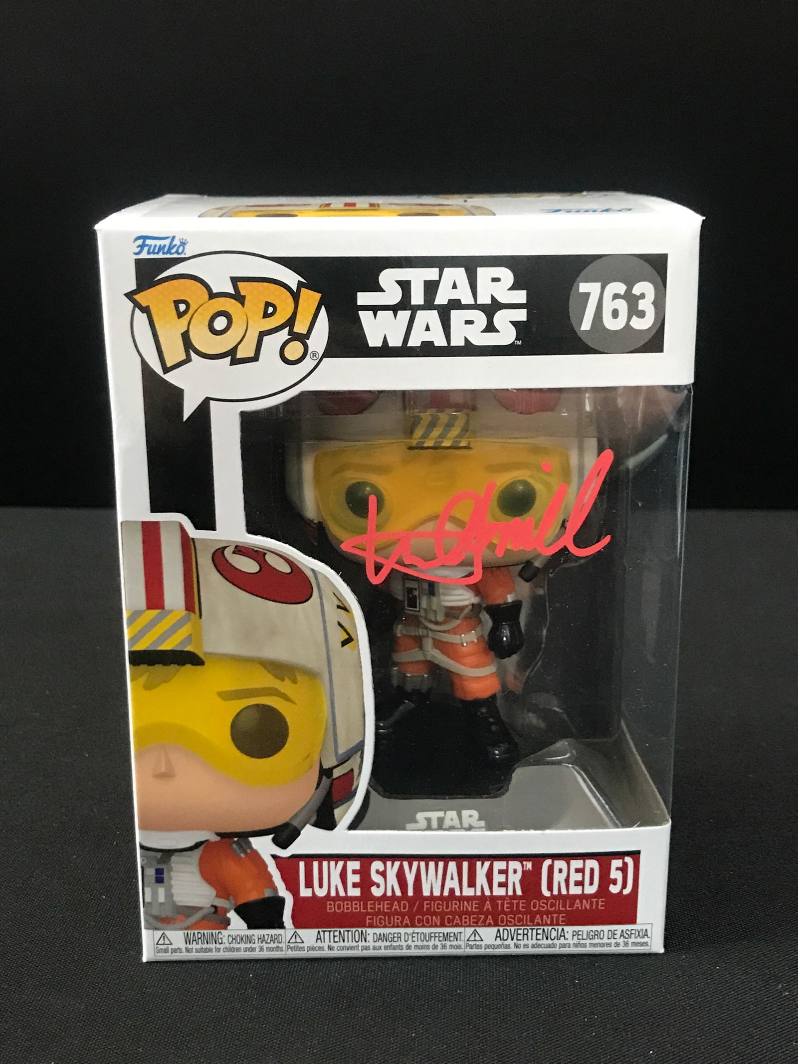 MARK HAMILL SIGNED FUNKO POP! KB AUTHENTICS COA (1 of 2)