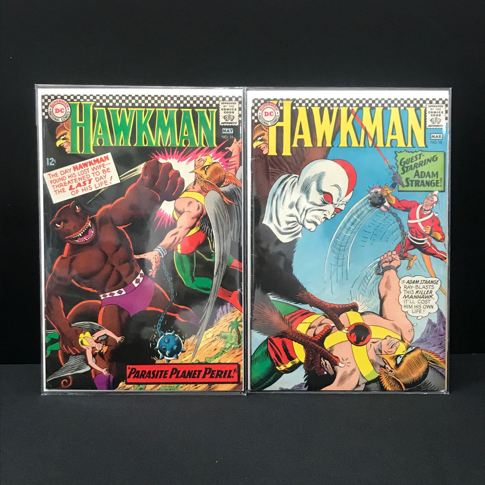 LOT OF 2 HAWKMAN COMICS (DC COMICS) (1 of 1)