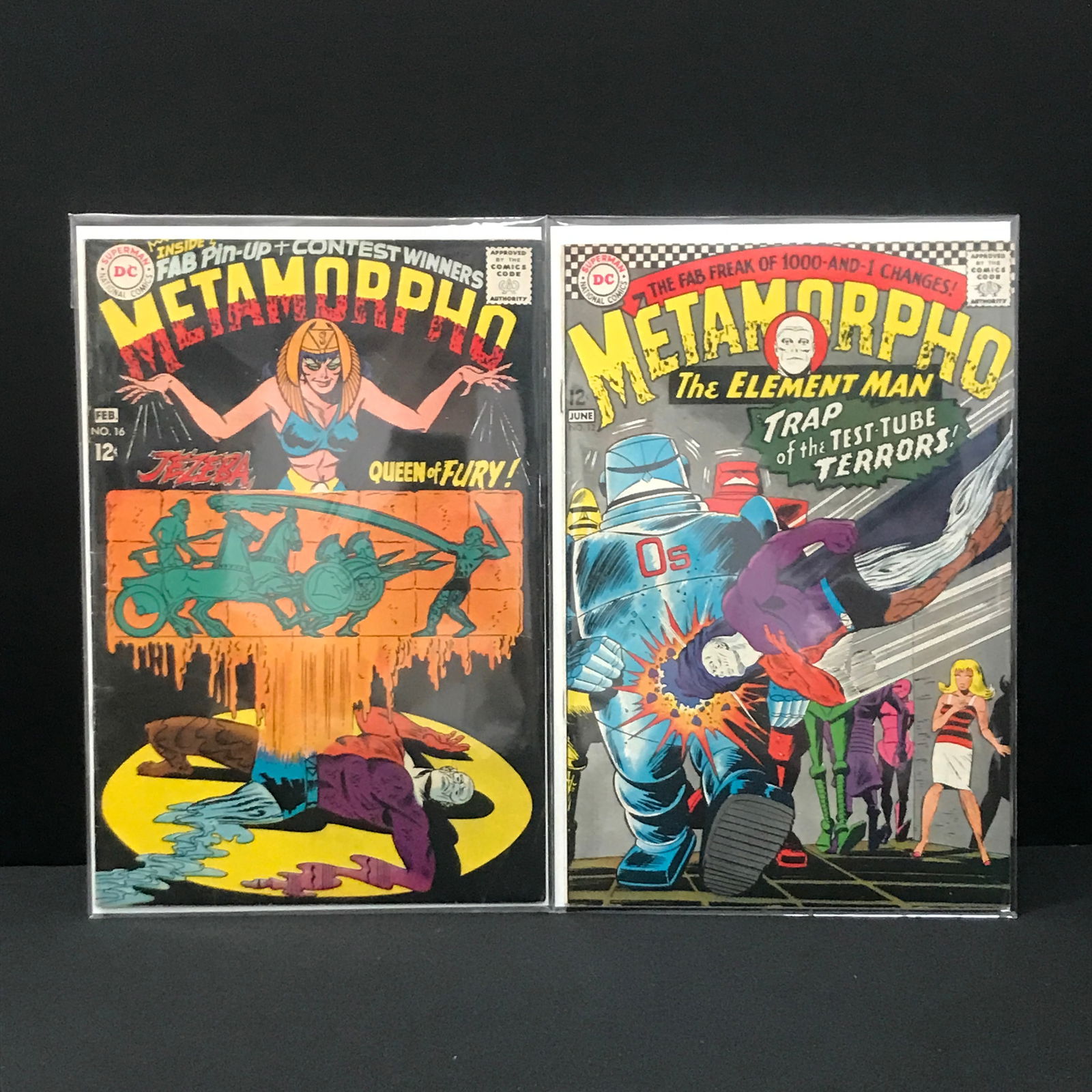 LOT OF 2 METAMORPHO COMICS (DC COMICS) (1 of 1)