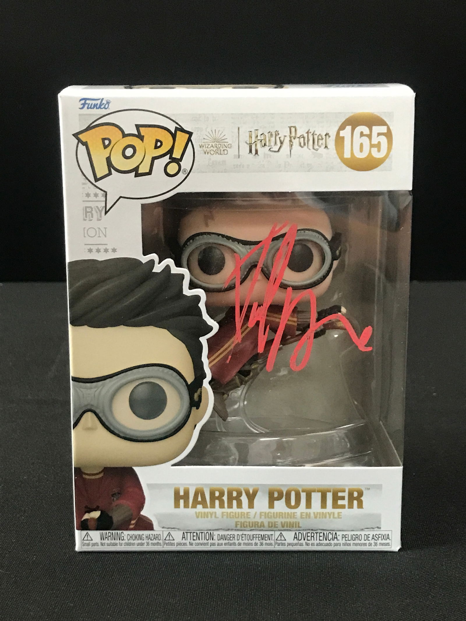 DANIEL RADCLIFFE SIGNED HARRY POTTER FUNKO POP - KB COA (1 of 2)