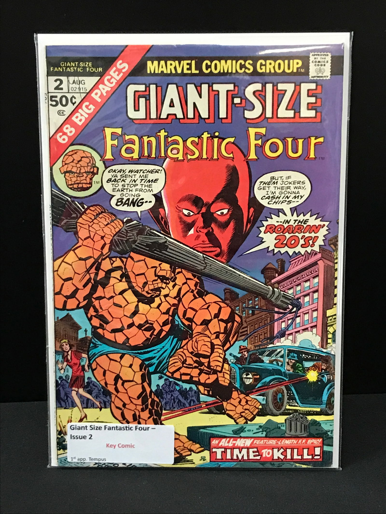 MARVEL COMICS NO.2 GIANT-SIZE FANTASTIC FOUR (1 of 1)