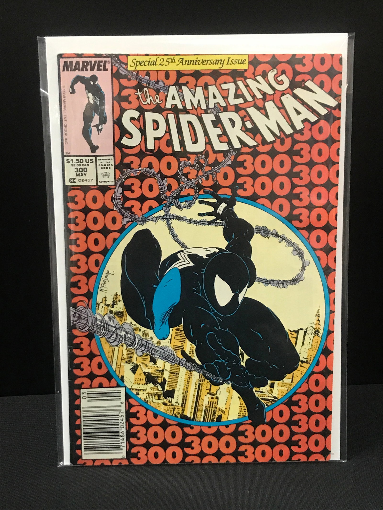 BIG KEY MARVEL COMICS NO.300 THE AMAZING SPIDERMAN NEWSSTAND: Prices are in Canadian dollars