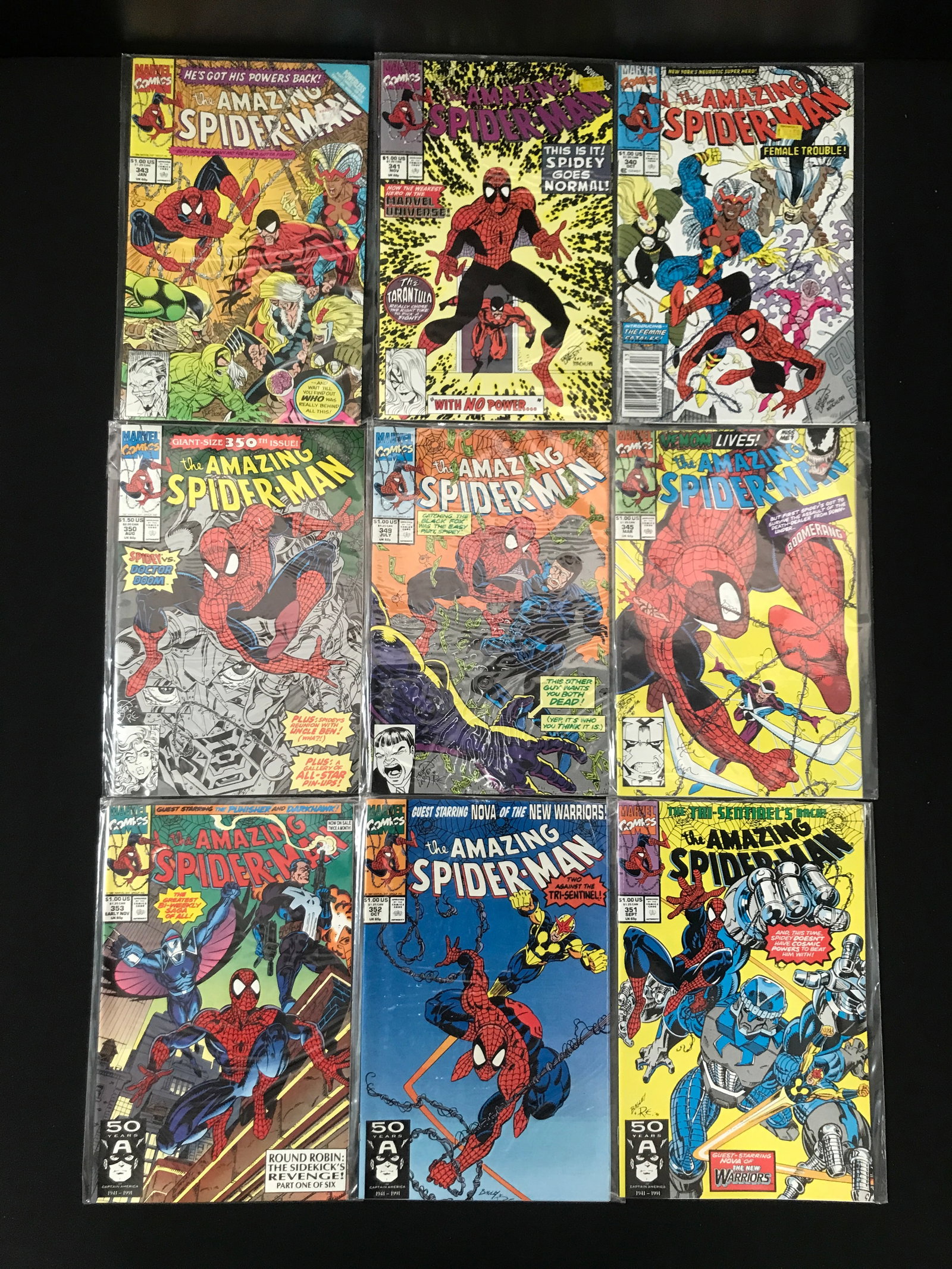 MARVEL COMICS THE AMAZING SPIDER-MAN COMIC BOOK LOT: Prices are in Canadian Dollars