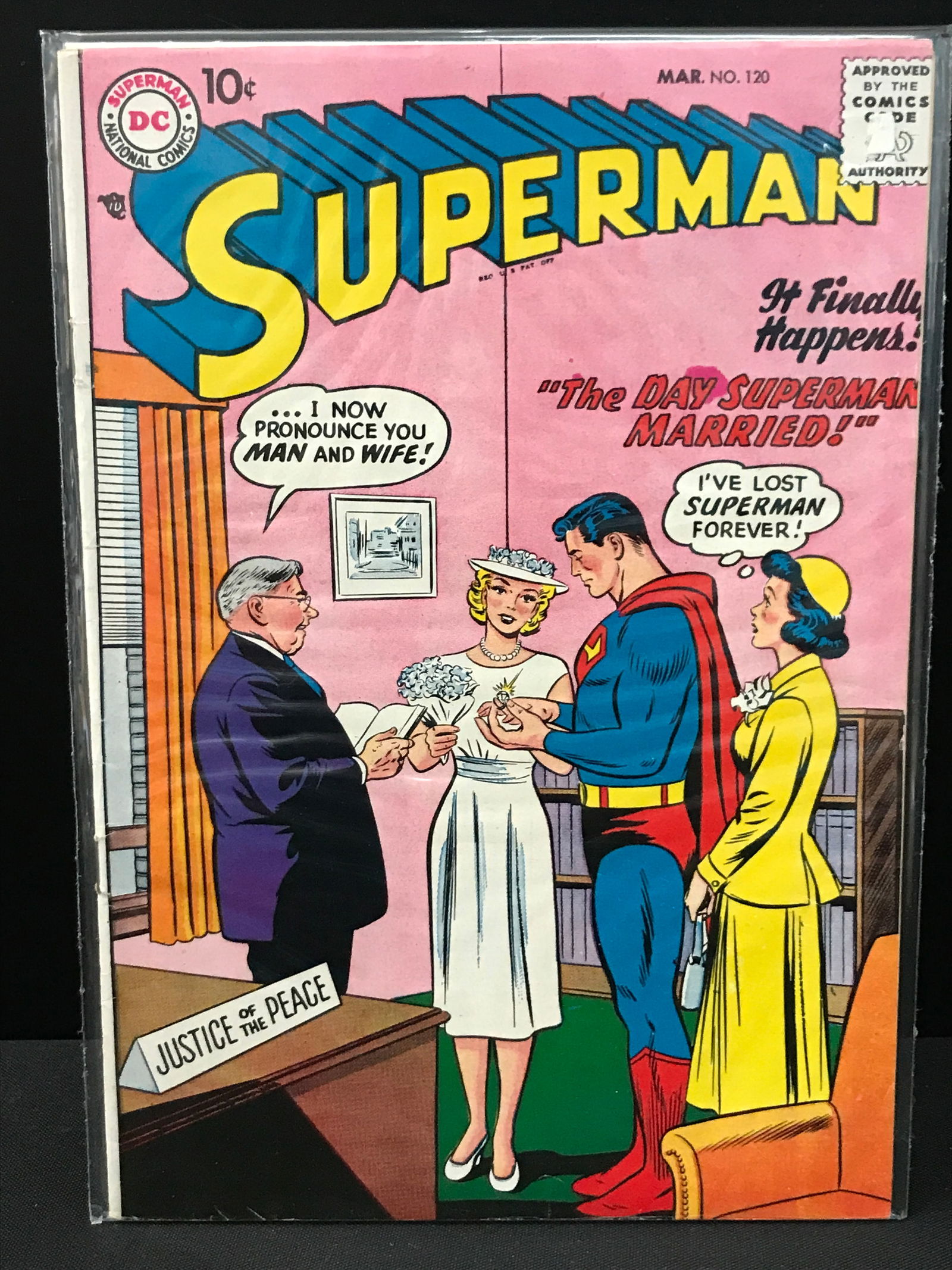 DC COMICS NO.120 SUPERMAN (1 of 1)