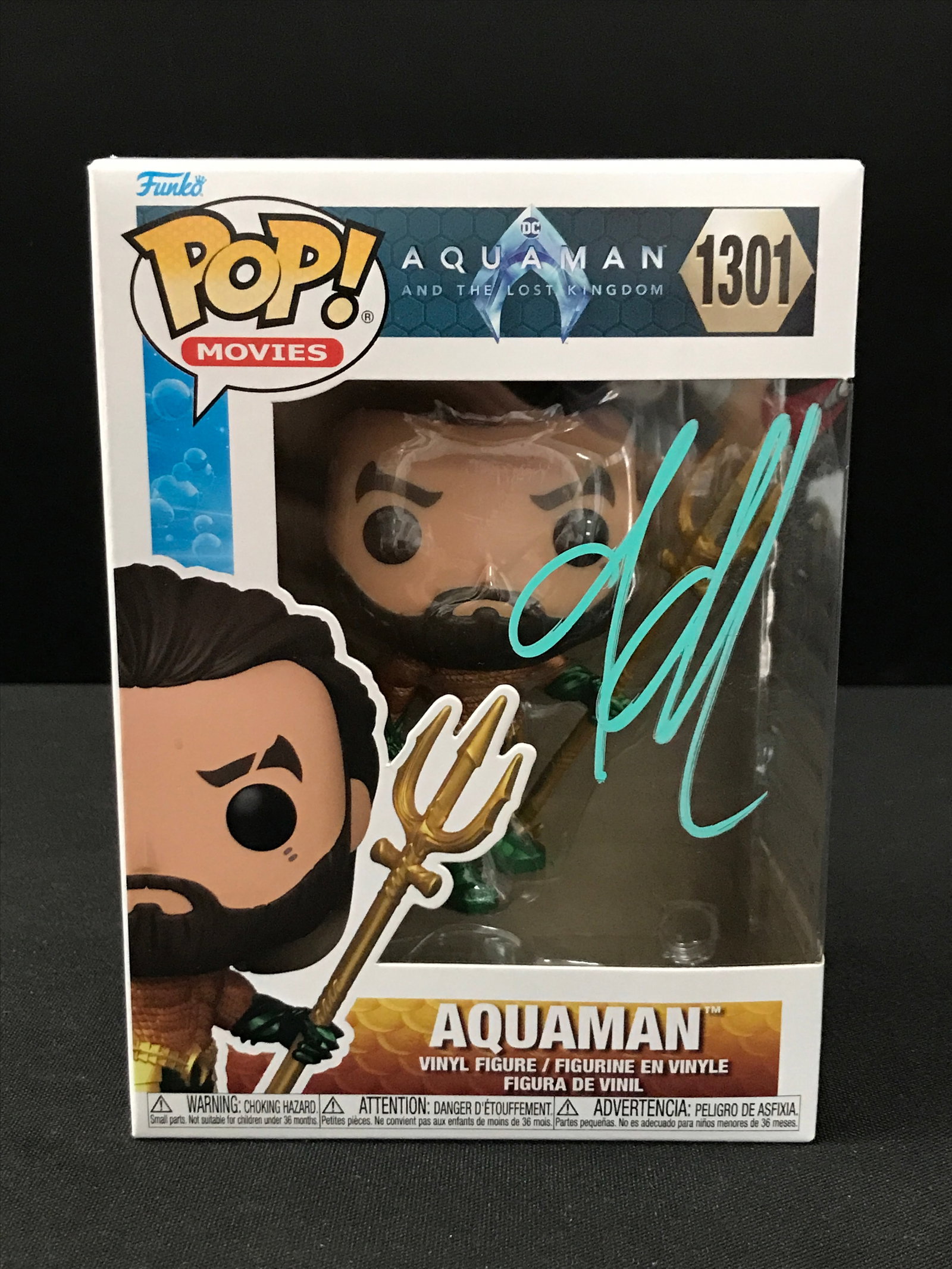 JASON MAMOA SIGNED AQUAMAN FUNKO POP! KB AUTHENTICS COA: Prices are in Canadian dollars