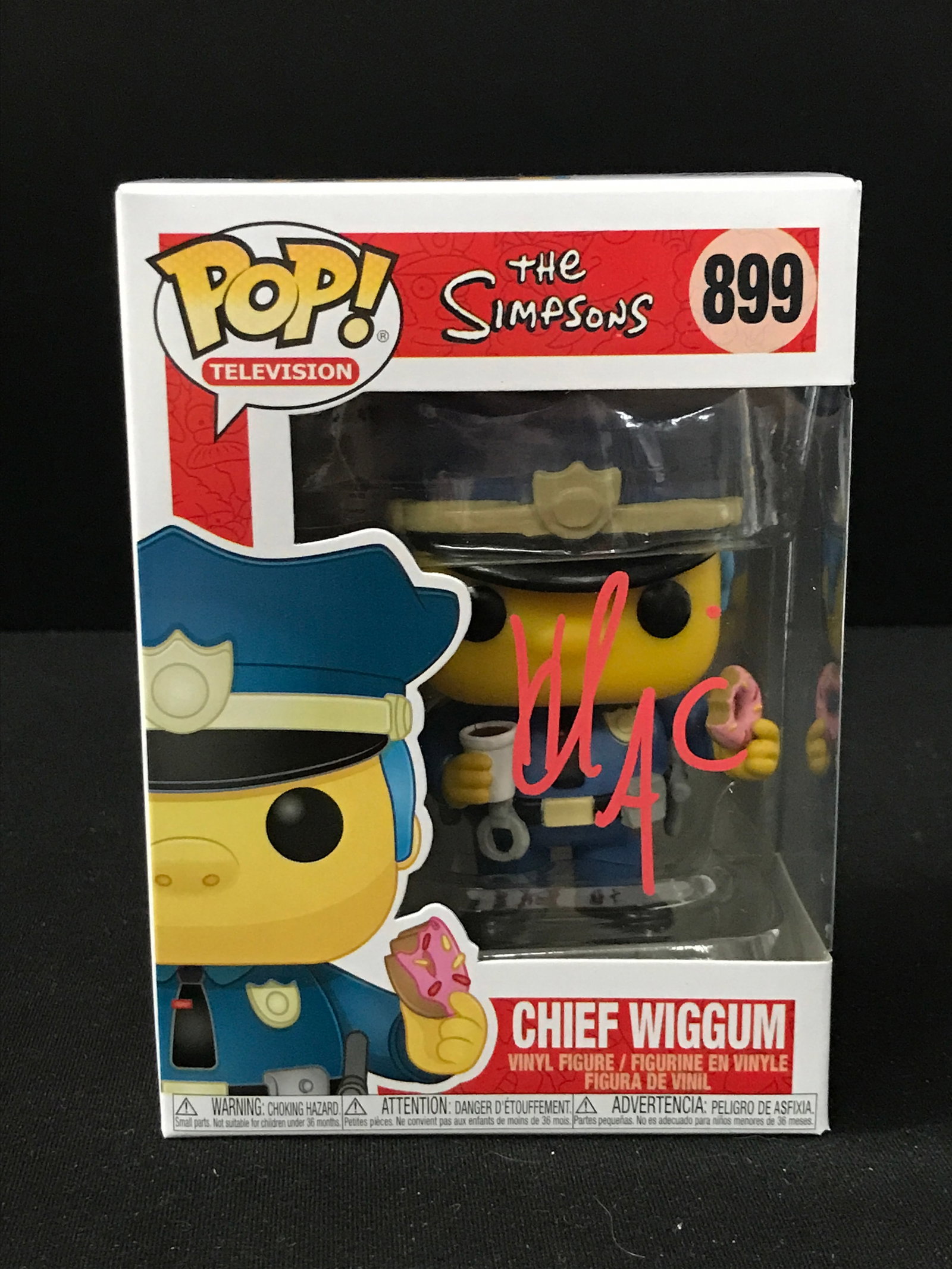 HANK AZARIA SIGNED FUNKO POP! WWOC COA: Prices are in Canadian dollars
