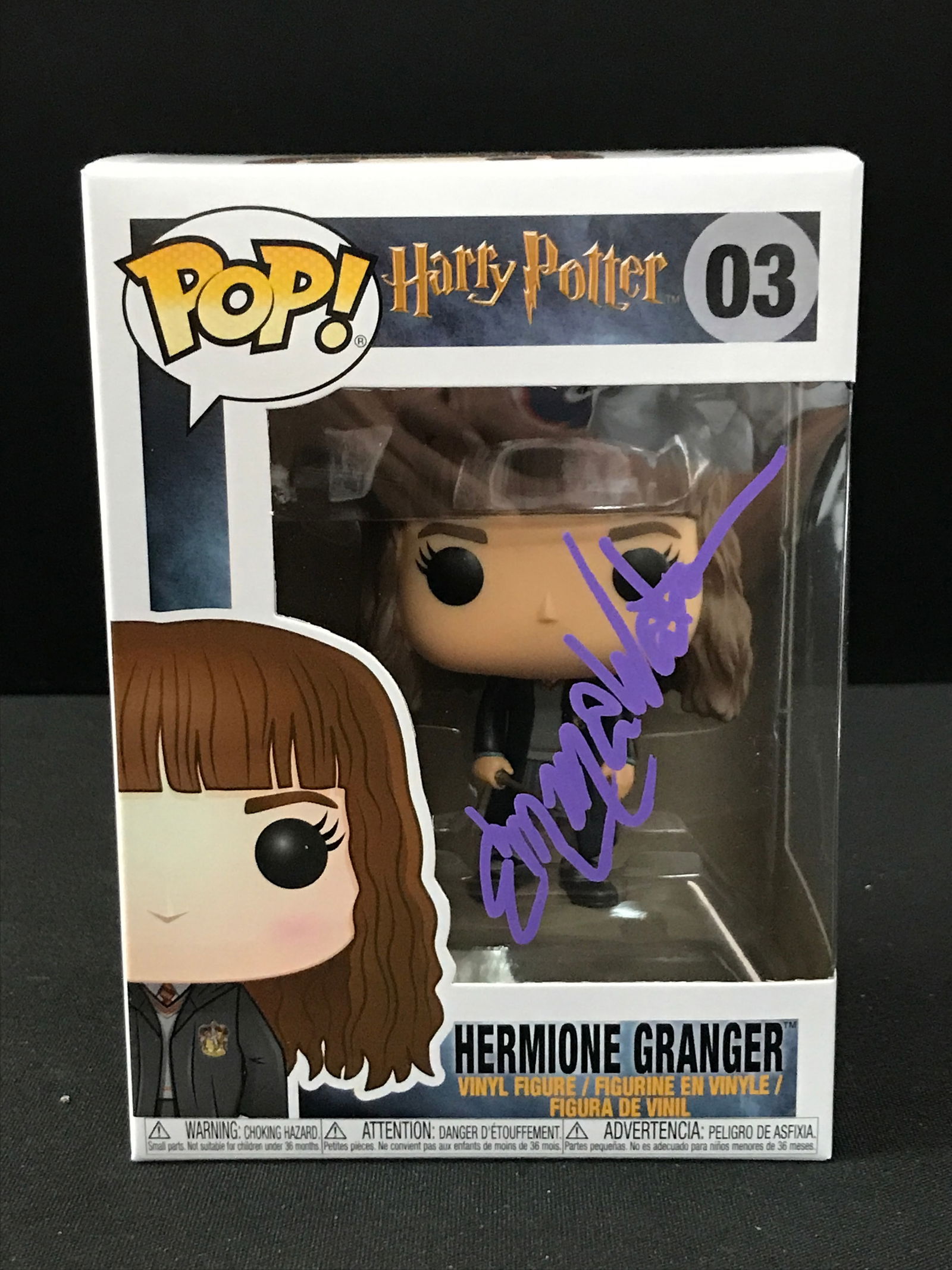 EMMA WATSON SIGNED FUNKO POP! KB AUTHENTICS COA (1 of 2)