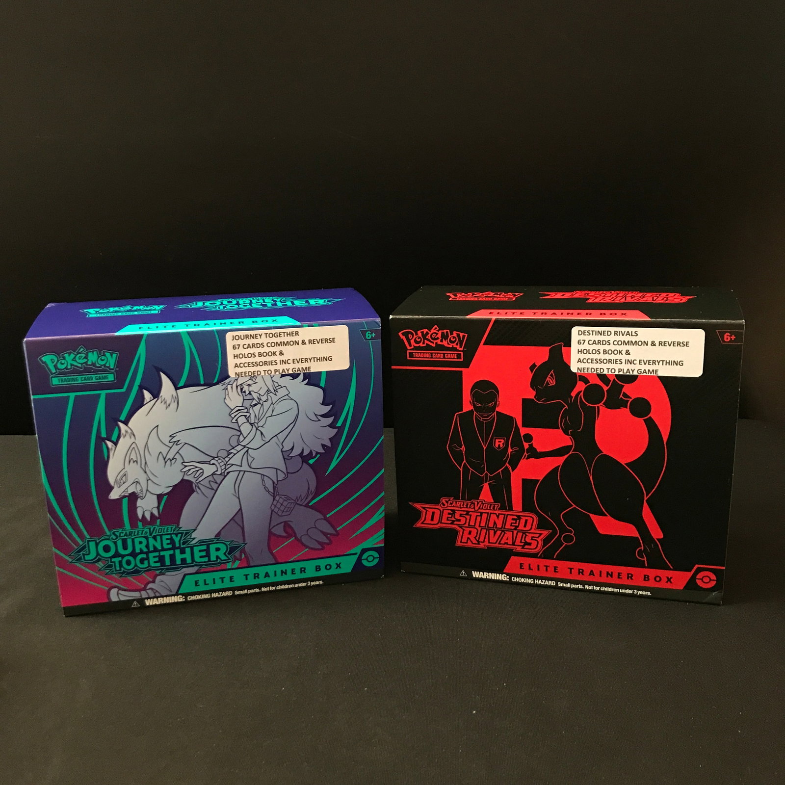 2 BOXES OF POKEMON CARDS - EACH CONTAINS 67 COMMON CARDS & REVERSE HOLO BOOKS & ACCESSORIES: Prices are in Canadian dollars