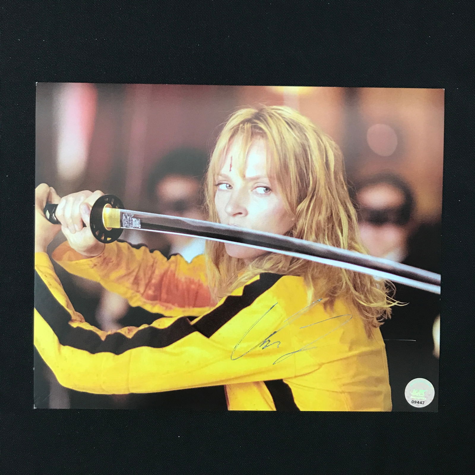 UMA THURMAN SIGNED KILL BILL 8X10 - KB COA (1 of 1)