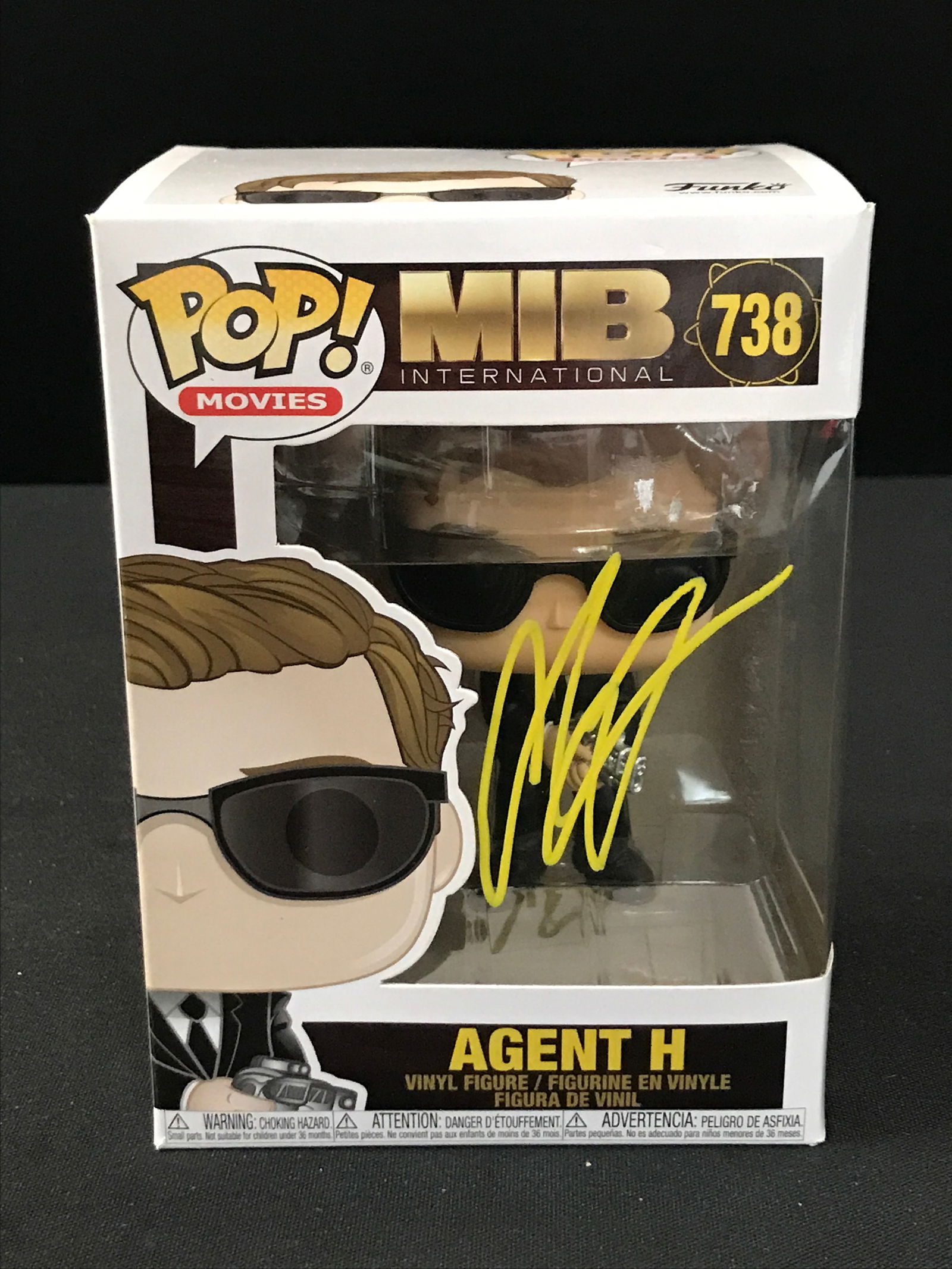 CHRIS HEMSWORTH SIGNED FUNKO POP! KB AUTHENTICS COA (1 of 2)