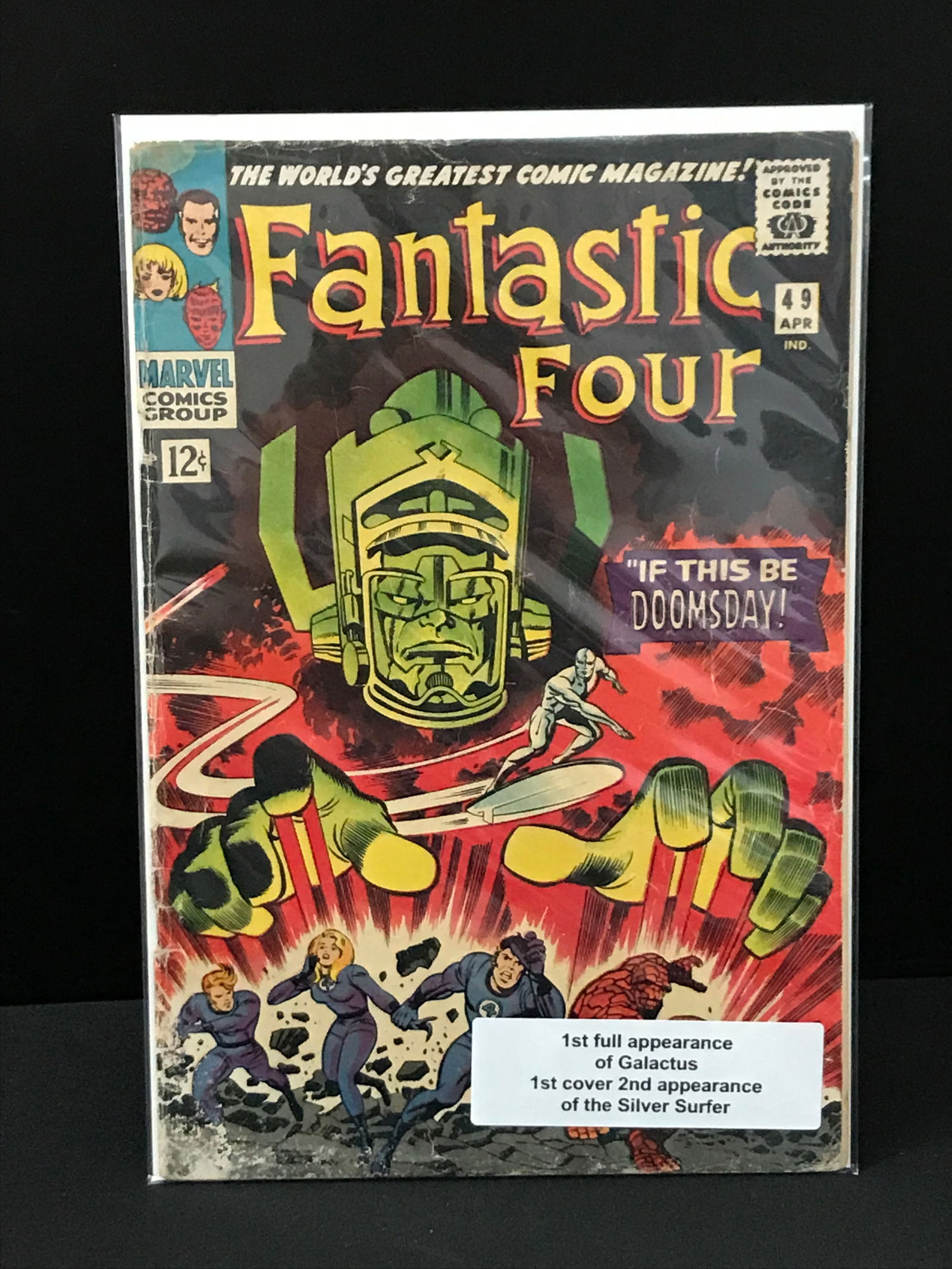 MARVEL COMICS NO.49 FASNTASTIC FOUR (1 of 1)