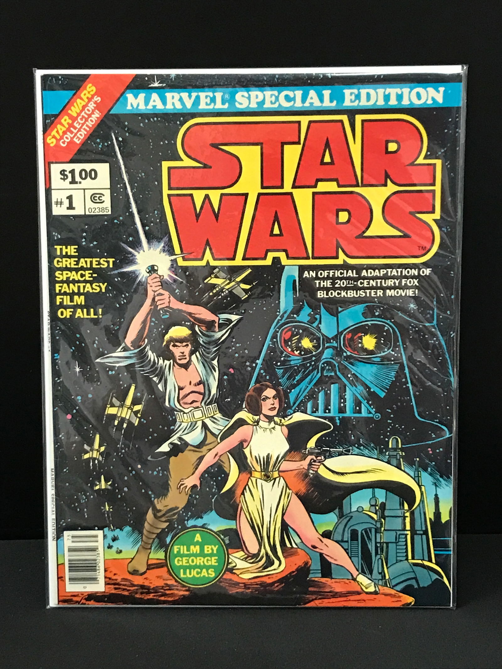 OVERSIZED MARVEL COMICS NO.1 STAR WARS TREASURY EDITION (1 of 1)