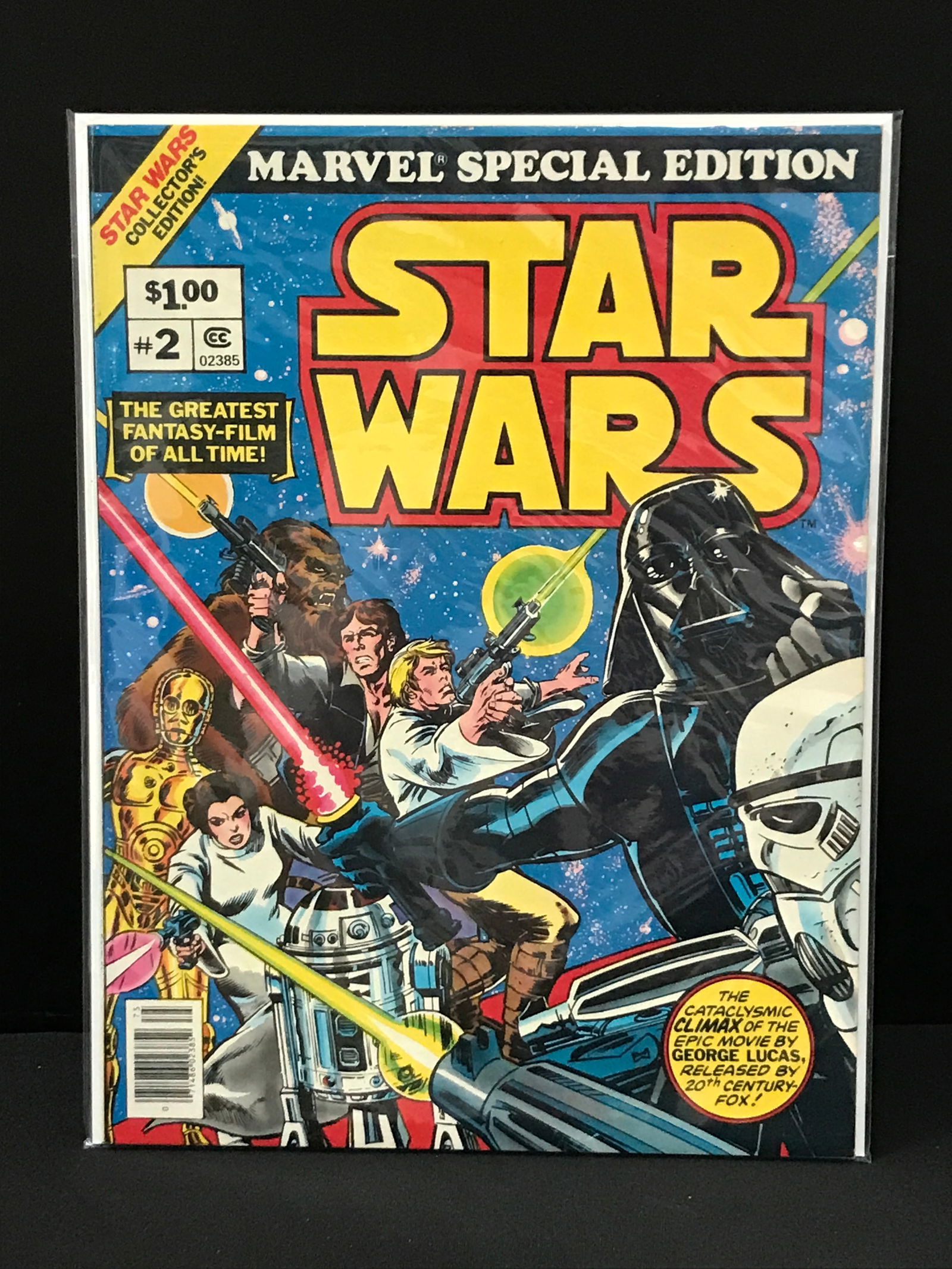 OVERSIZED MARVEL COMICS NO.2 STAR WARS TREASURY EDITION (1 of 1)