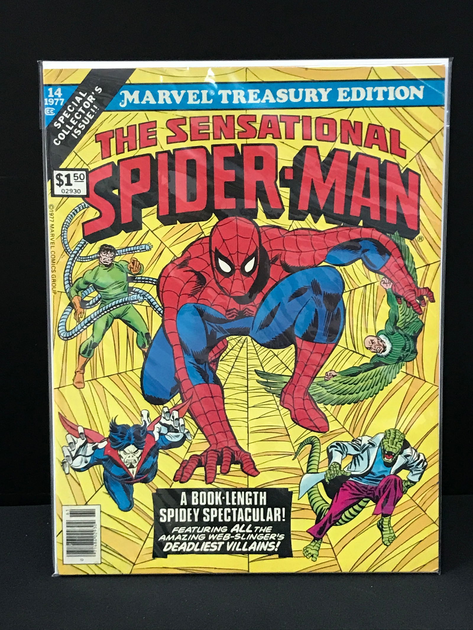 OVERSIZED NO.14 THE SENSATIONAL SPIDERMAN TREASURY EDITION (1 of 1)