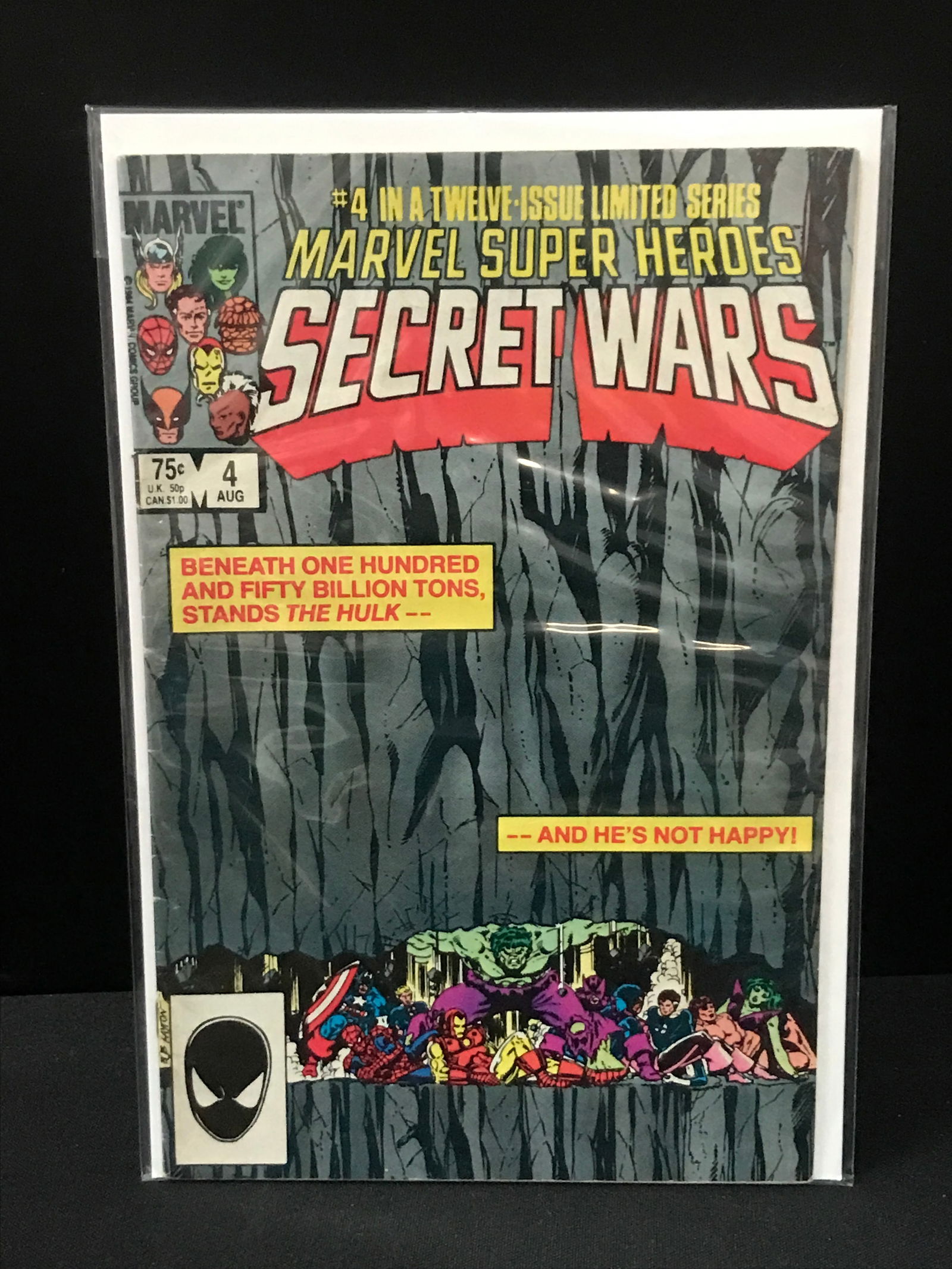 MARVEL COMICS NO.4 SECRET WARS (1 of 1)