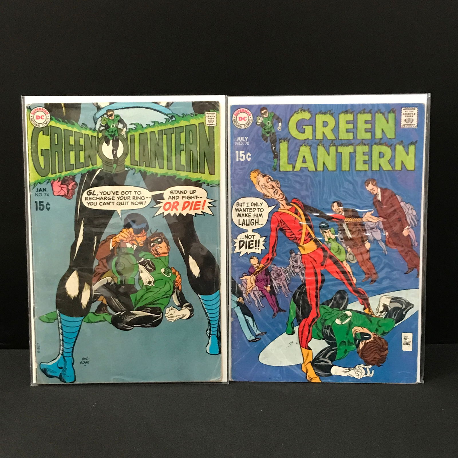LOT OF 2 GREEN LANTERN COMICS (DC COMICS) (1 of 1)