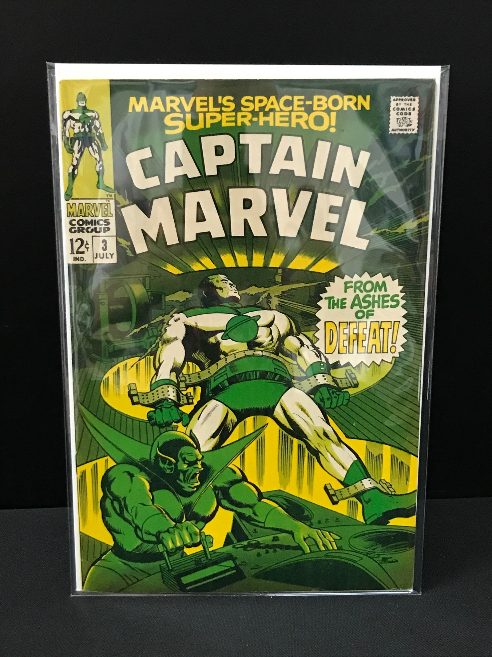 MARVEL COMICS NO.3 CAPTAIN MARVEL (1 of 1)