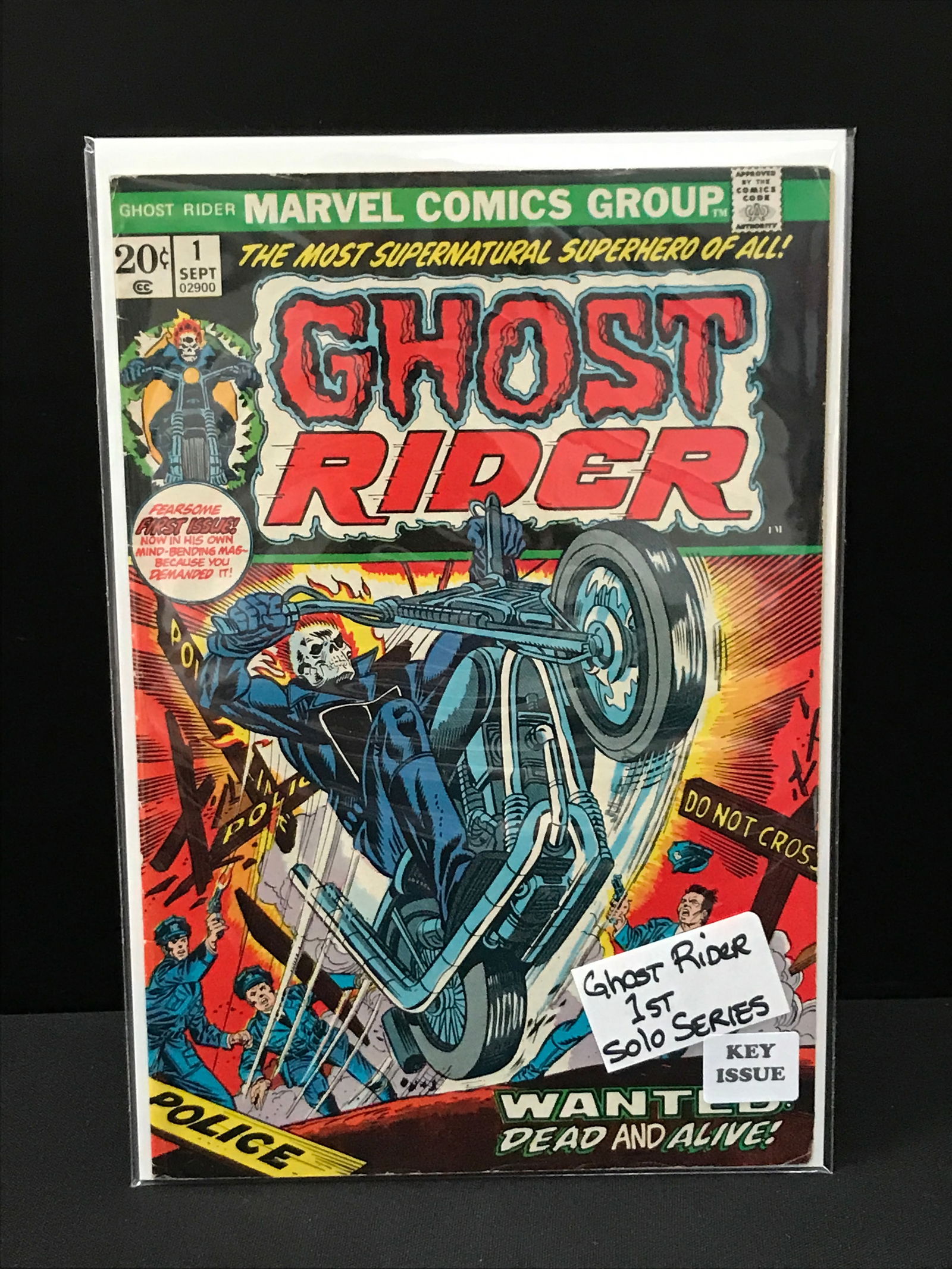KEY ISSUE MARVEL COMICS NO.1 GHOST RIDER (1 of 1)