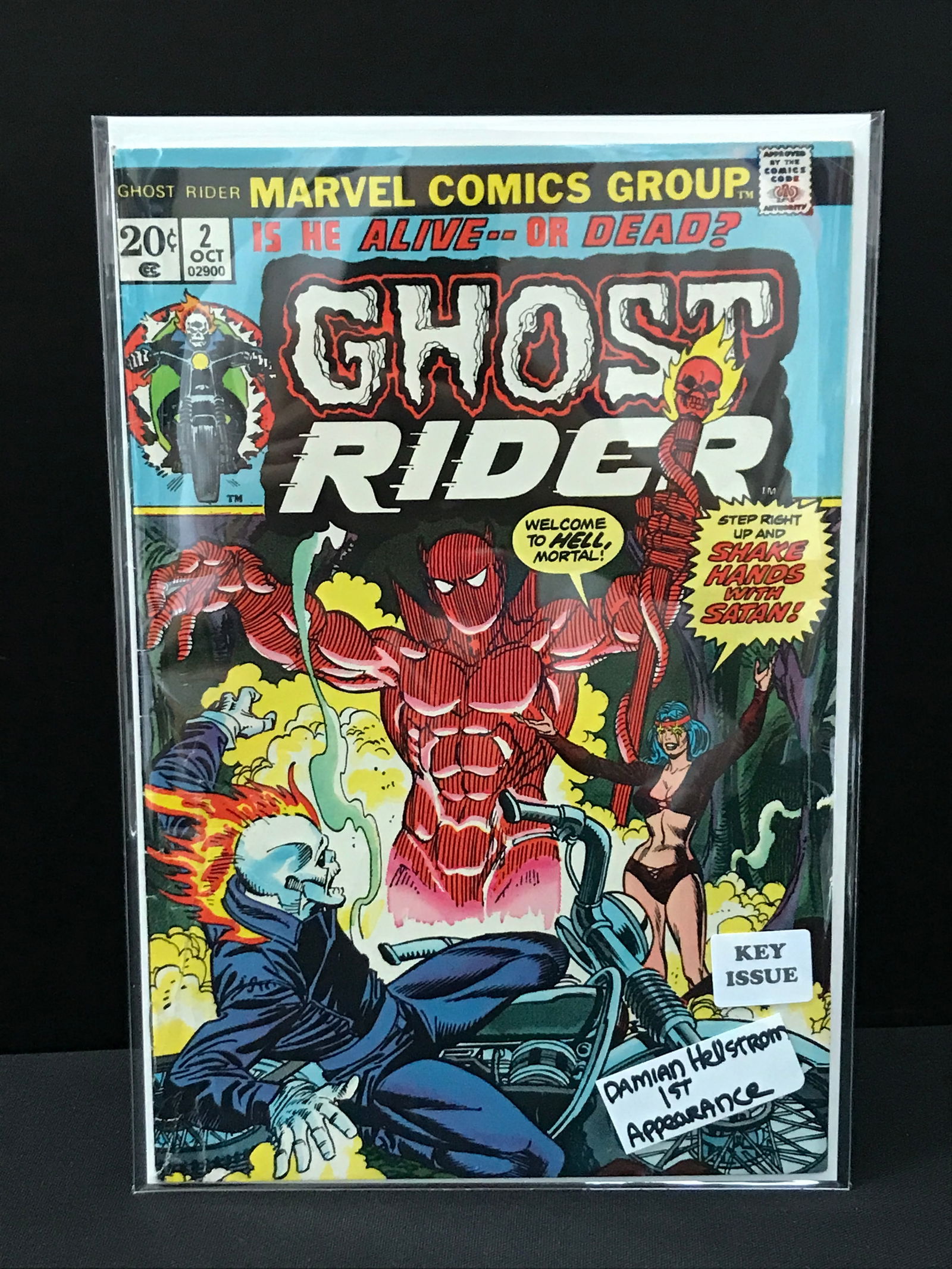 KEY ISSUE MARVEL COMICS NO.2 GHOST RIDER (1 of 1)