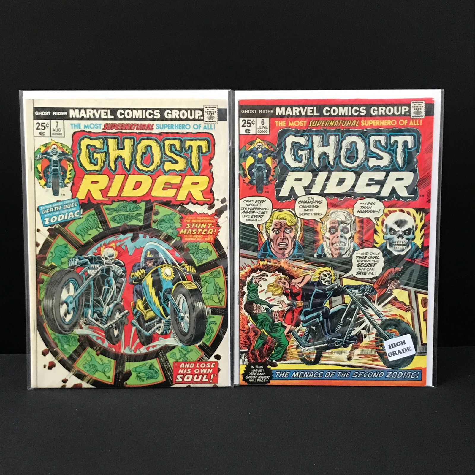 LOT OF 2 GHOST RIDER COMICS (MARVEL COMICS) (1 of 1)
