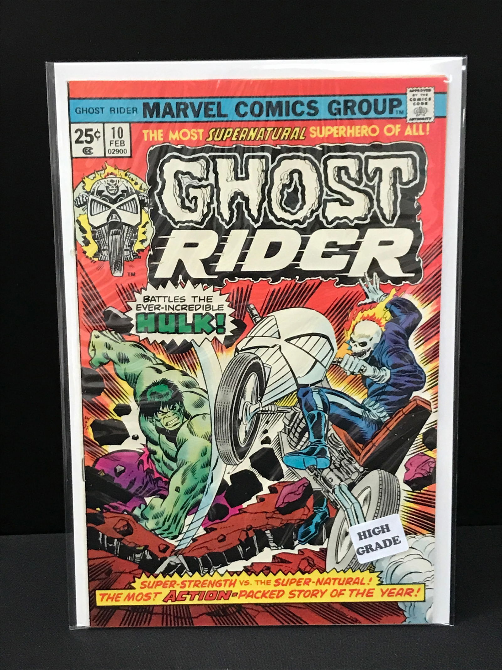 MARVEL COMICS NO.10 GHOST RIDER (1 of 1)