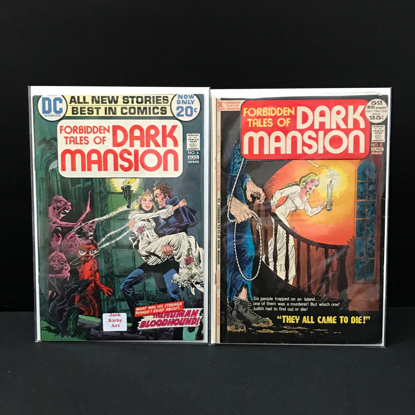LOT OF 2 DARK MANSION COMICS (DC COMICS) (1 of 1)