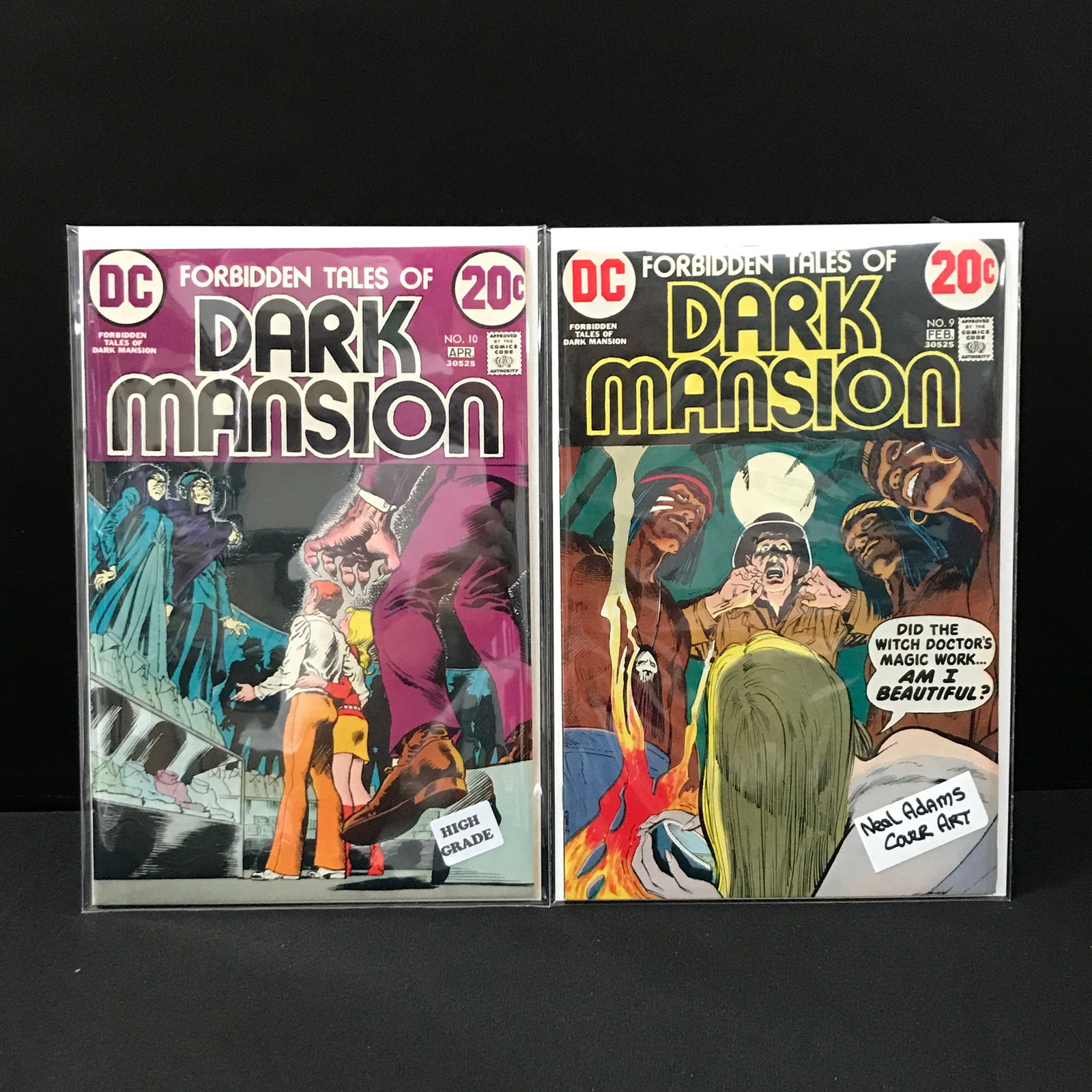LOT OF 2 DARK MANSION COMICS (DC COMICS) (1 of 1)